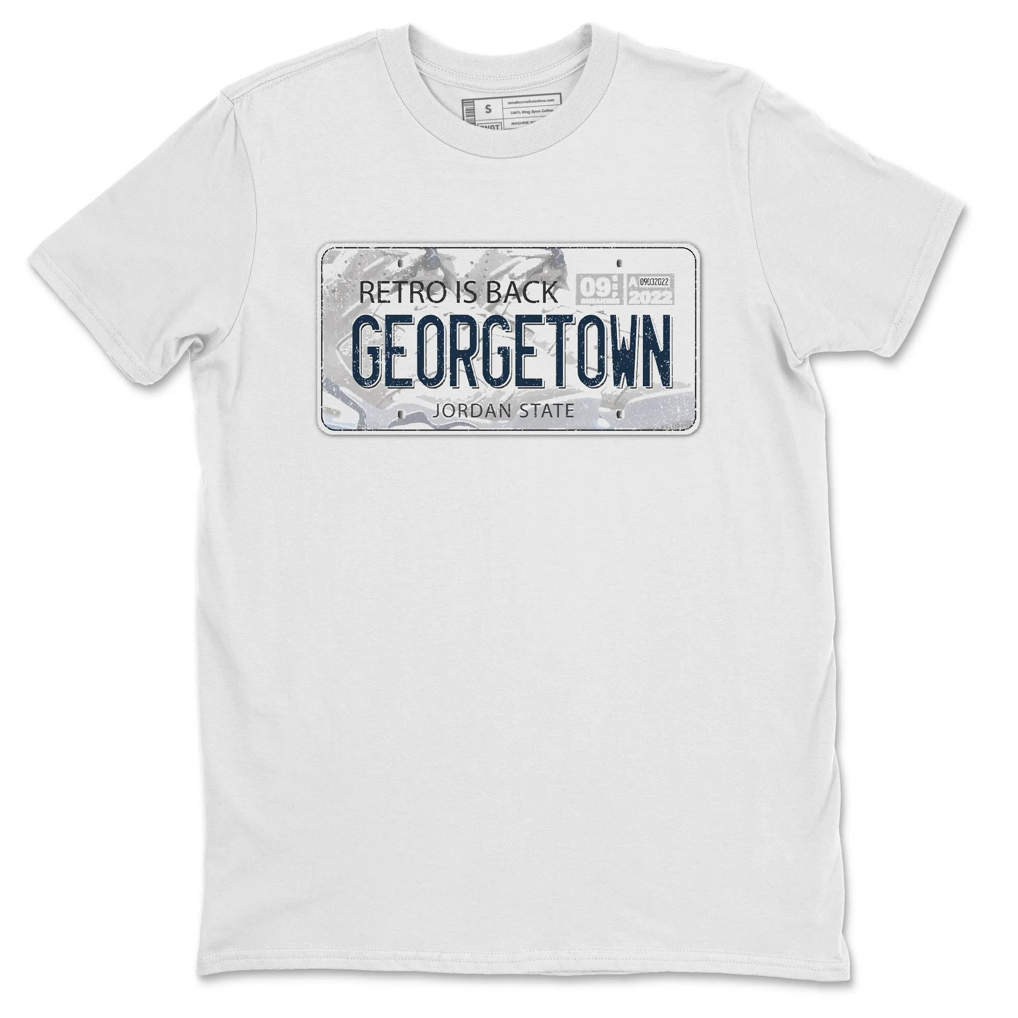 Jordan Plate Unisex Tops - Air Jordan 6 Georgetown