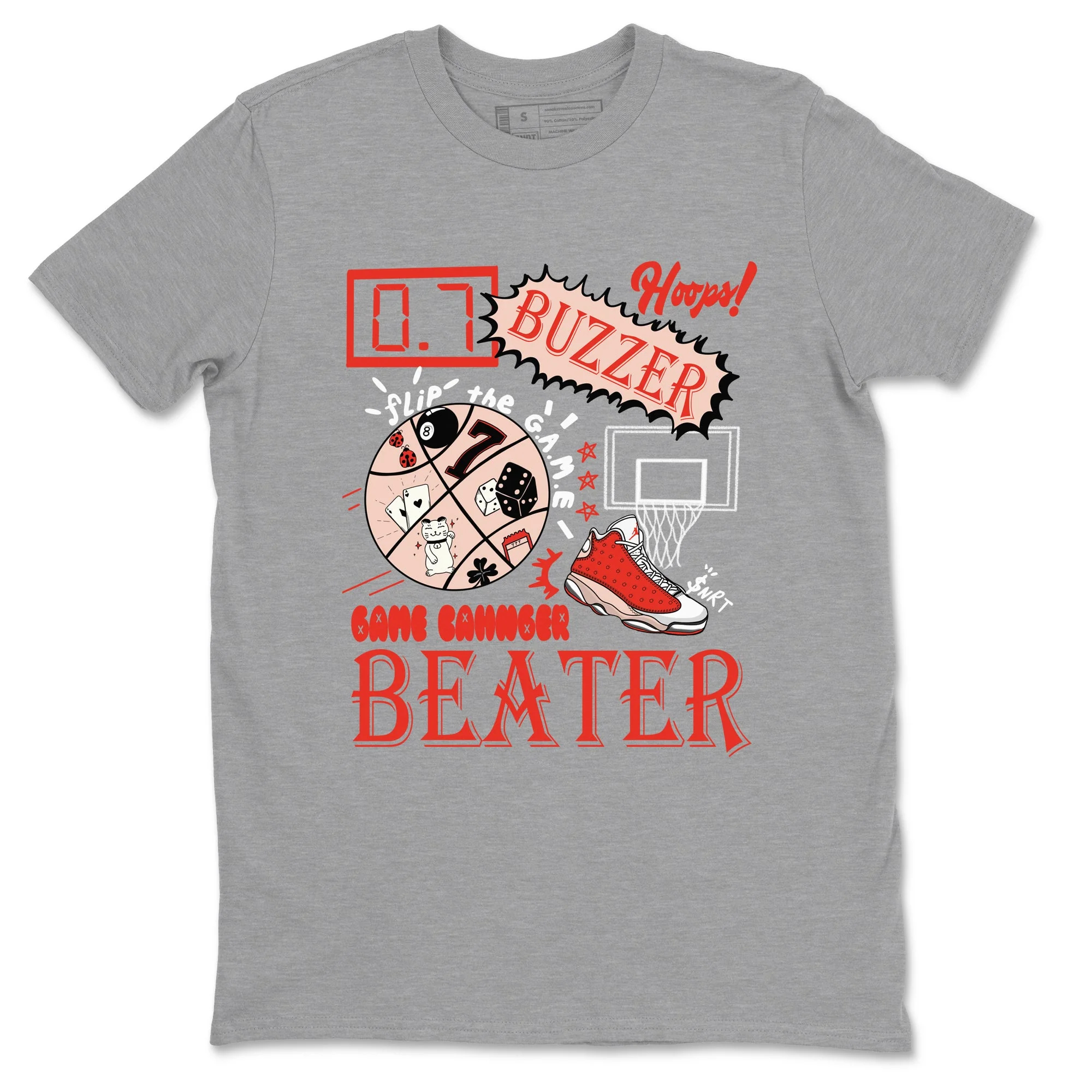 Game Changer Sneaker Tees - Air Jordan 13 Dune Red