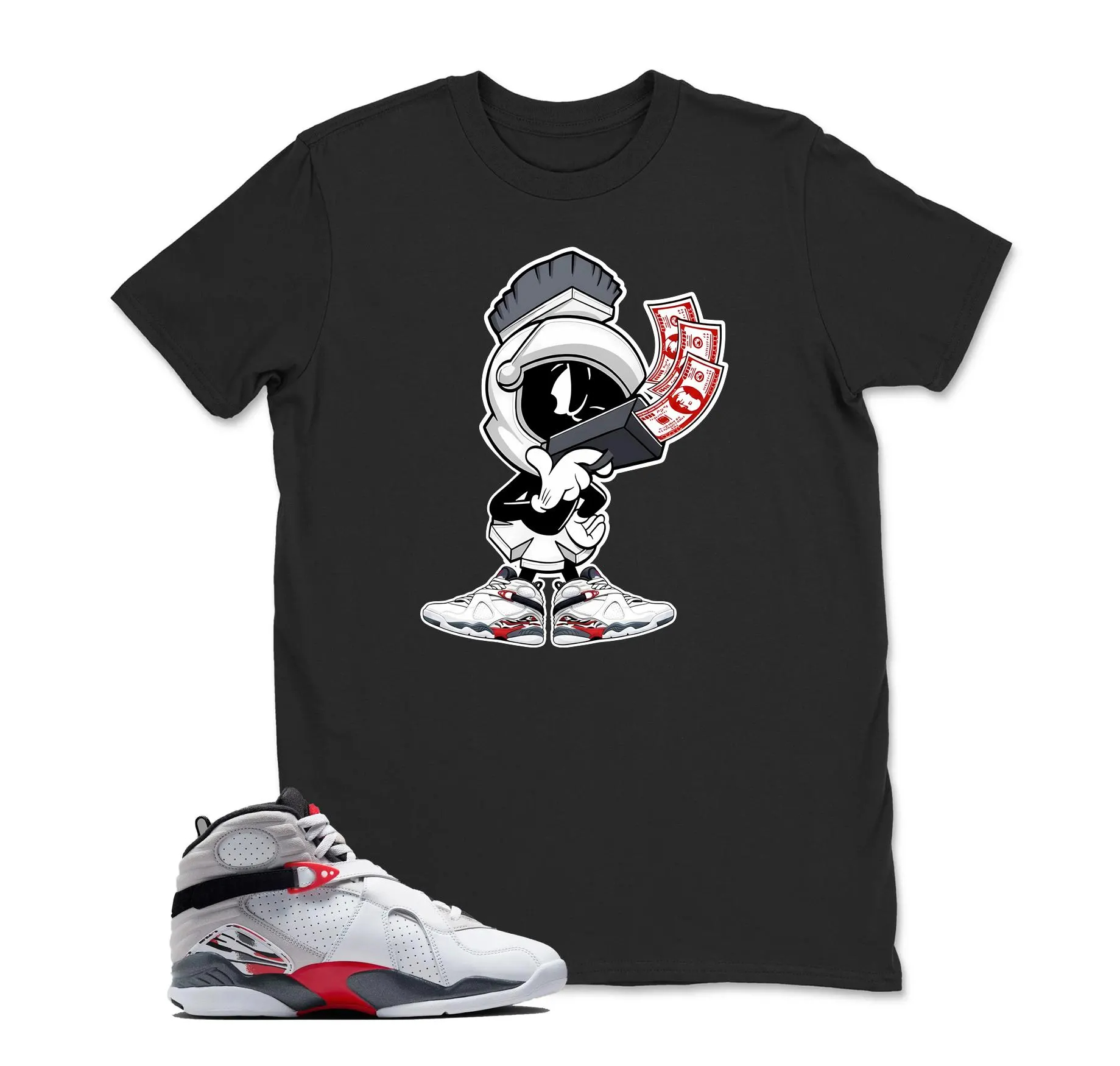 T-Shirt To Match Air Jordan 8 Bugs Bunny 2025, Jordan 8 Bugs Sneaker Matching Shirt, Jordan Match Tee, AJ8 Bugs Sneaker Match Shirt