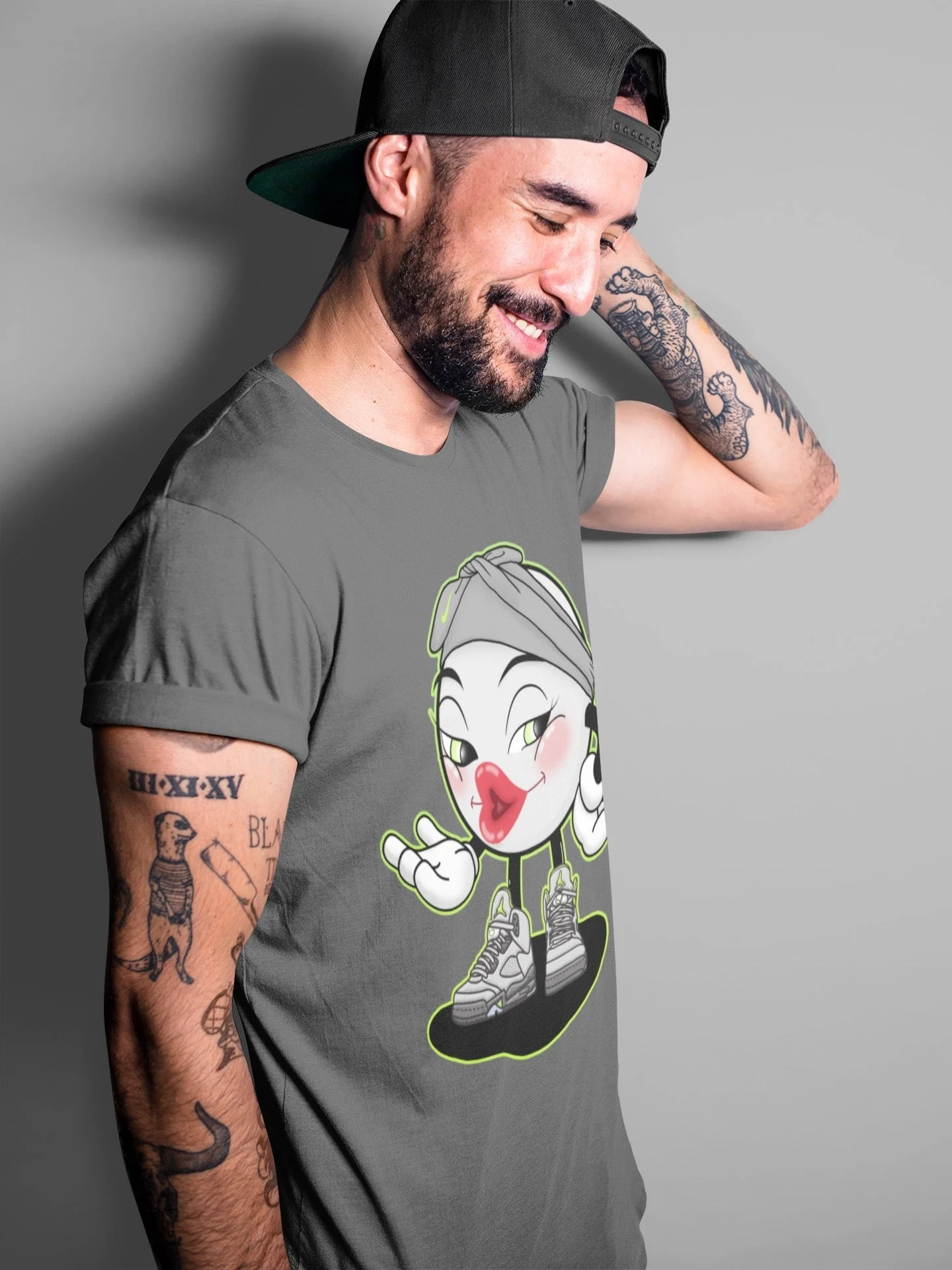 Sexy Chu Unisex Tops - Air Jordan 5 Green Bean