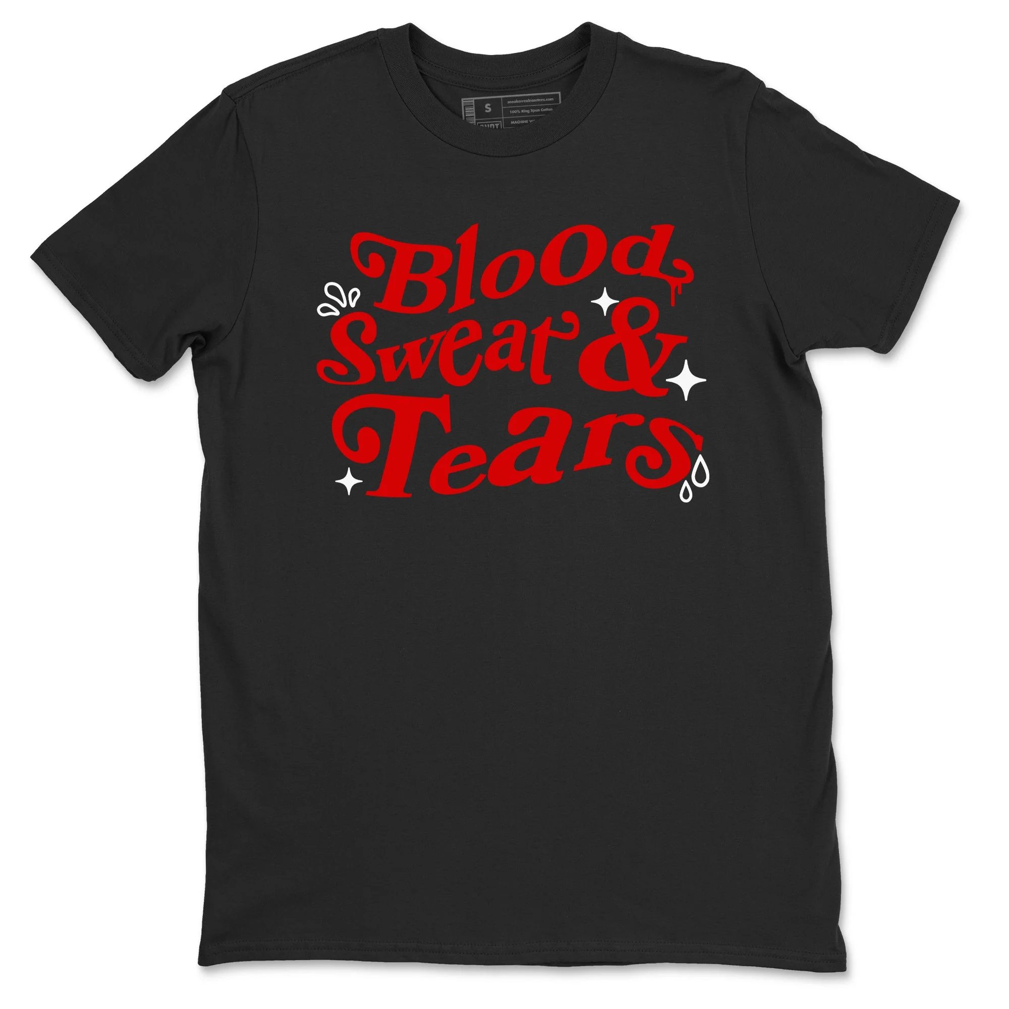 Blood Sweat Tears Sneaker Tees - Air Jordan 6 Fire Red