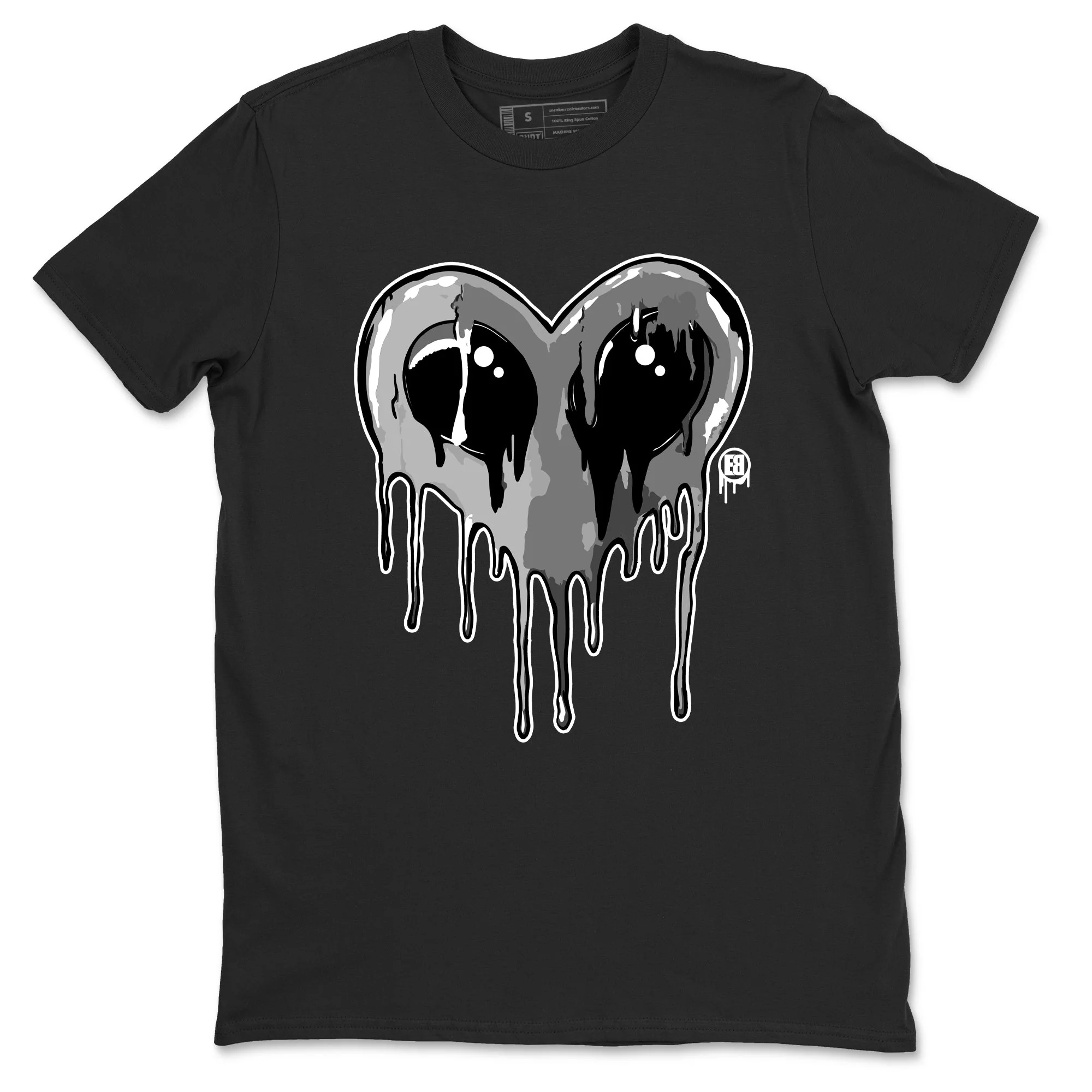Heart Alien Sneaker Tees - Air Jordan 9 Cool Grey