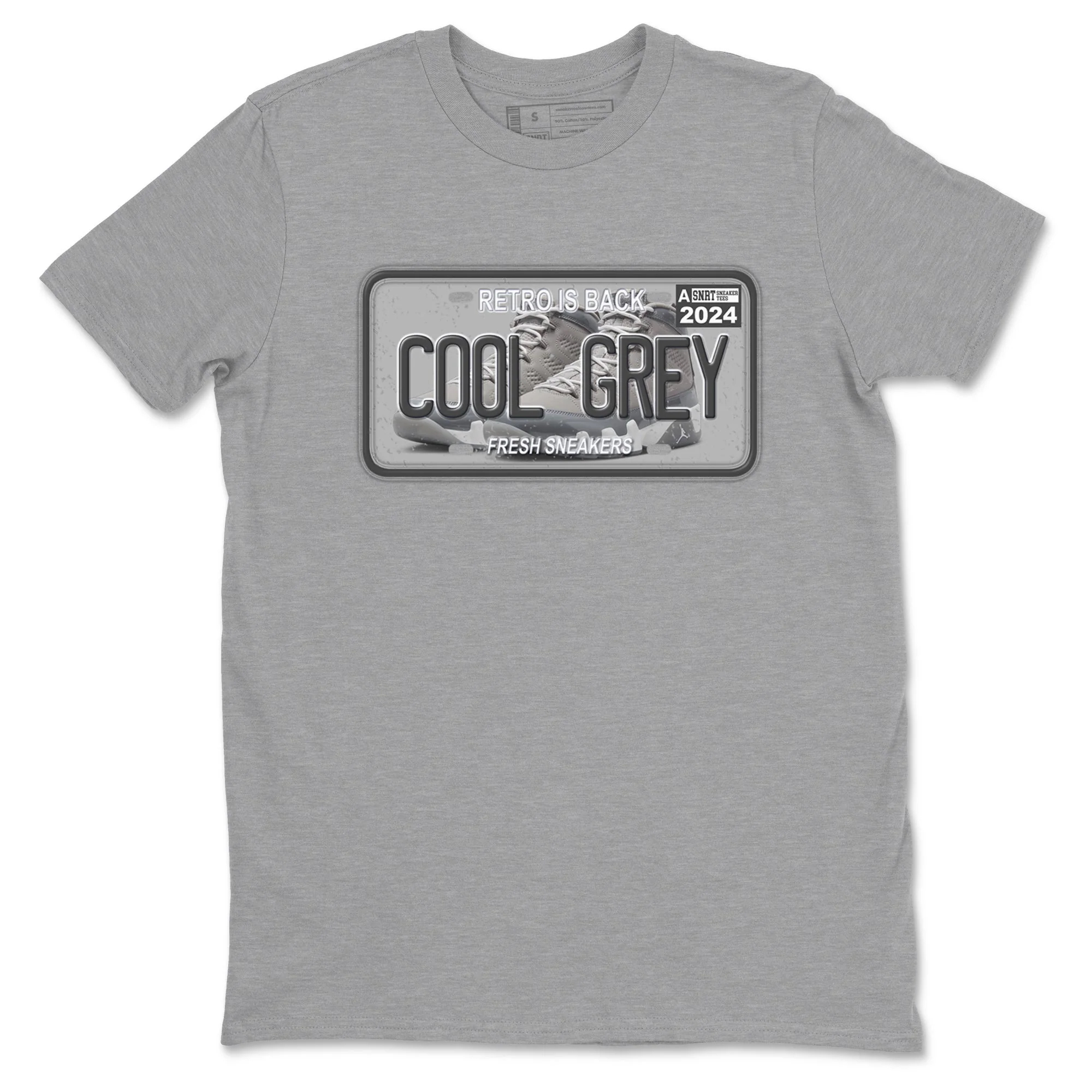 Sneaker Plate Sneaker Tees - Air Jordan 9 Cool Grey
