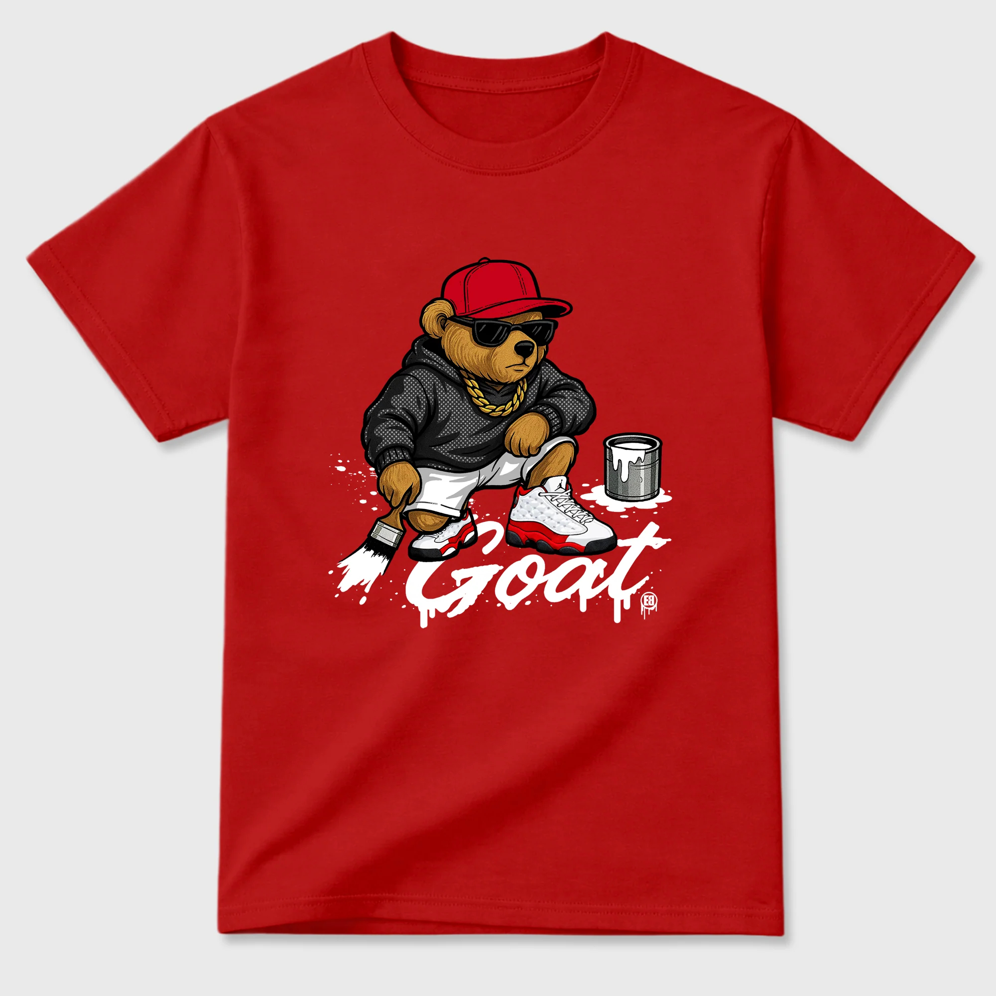 Drip The GOAT Sneaker Tees - Air Jordan 13 University Red