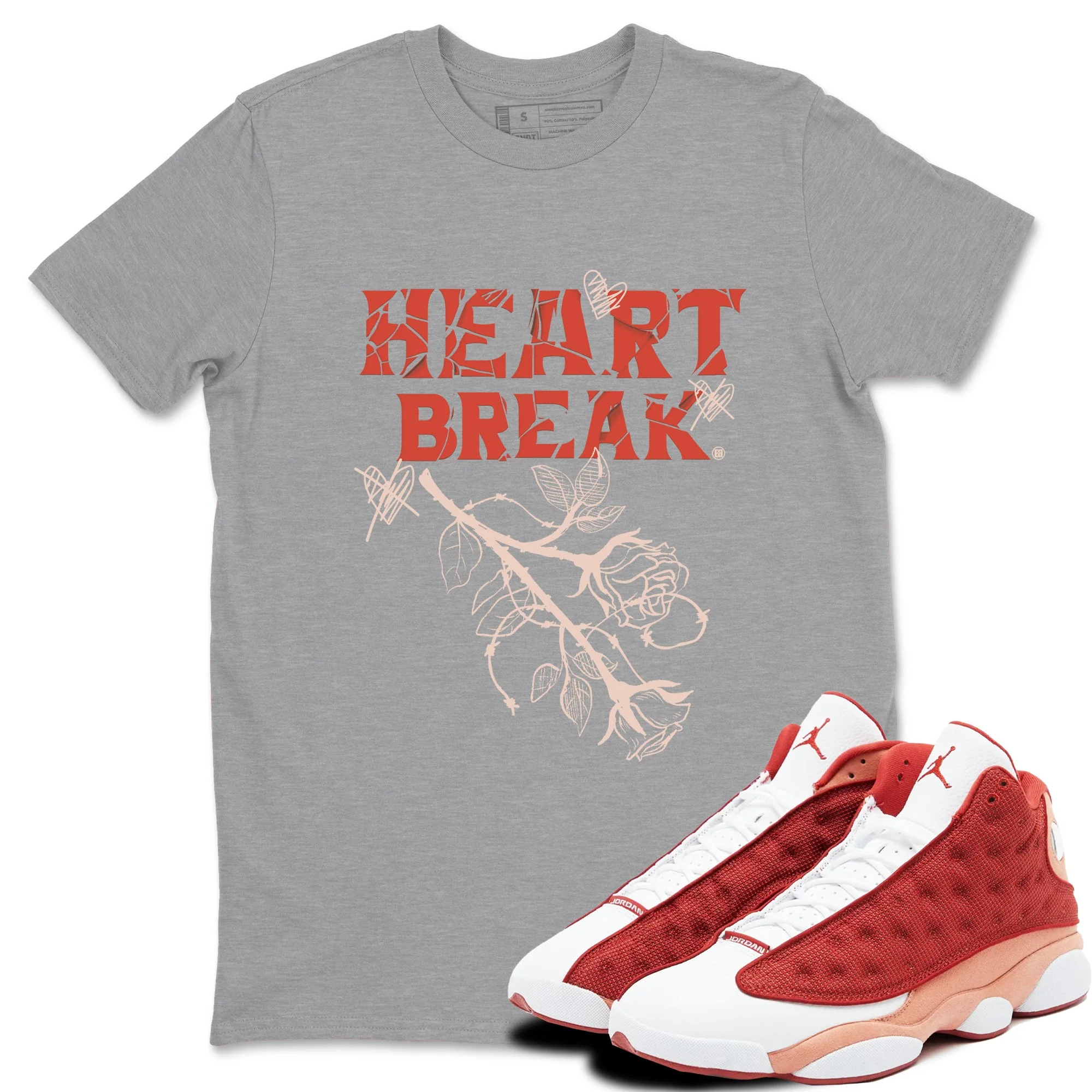 New Mindset Sneaker Tees - Air Jordan 13 Dune Red