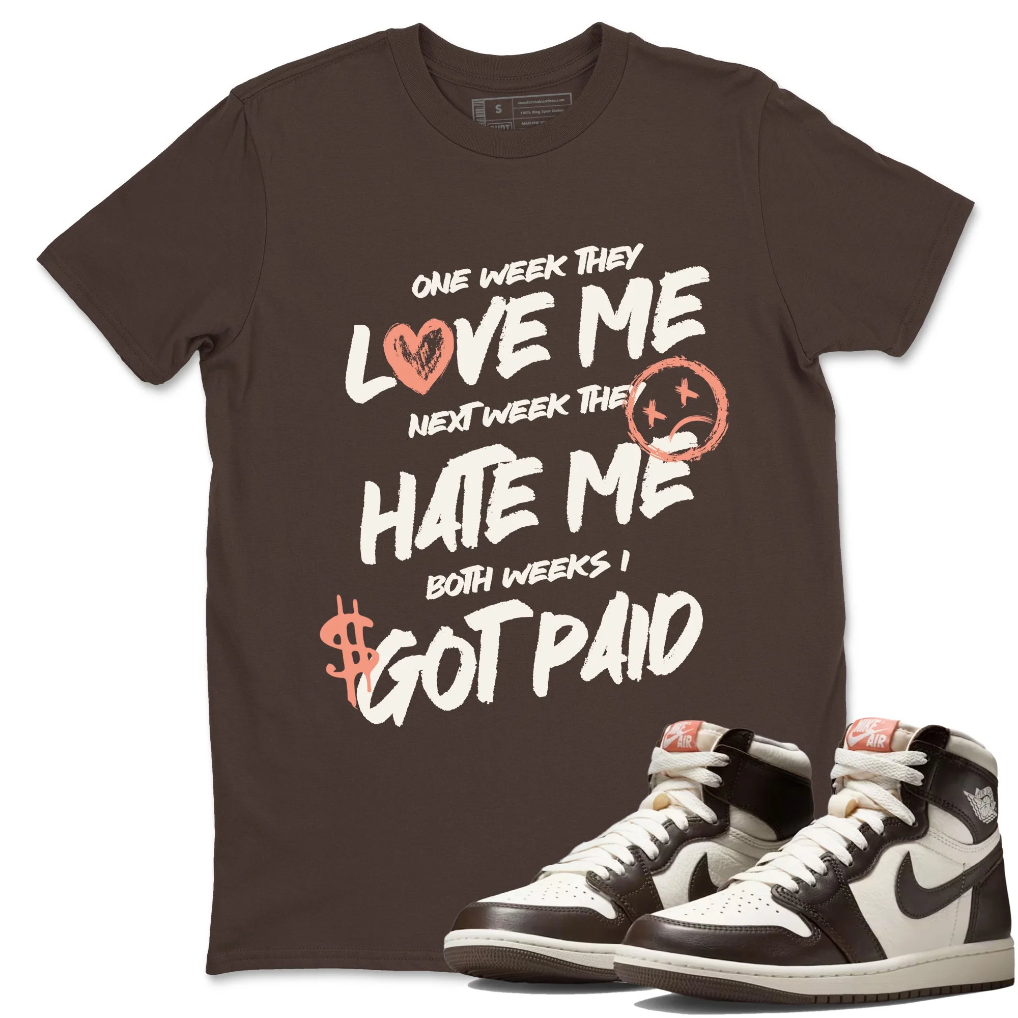 I Got Paid Sneaker Tees - Air Jordan 1 Baroque Brown