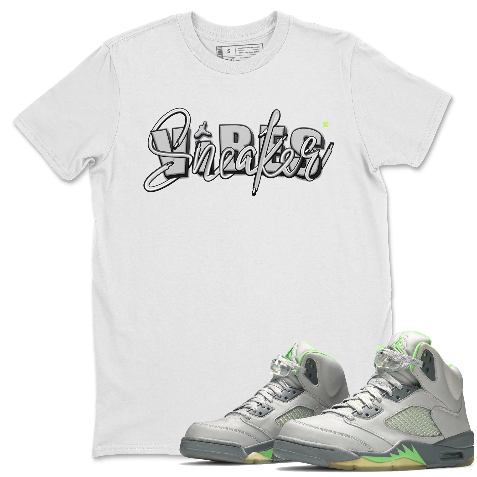 Sneaker Vibes Unisex Tops - Air Jordan 5 Green Bean