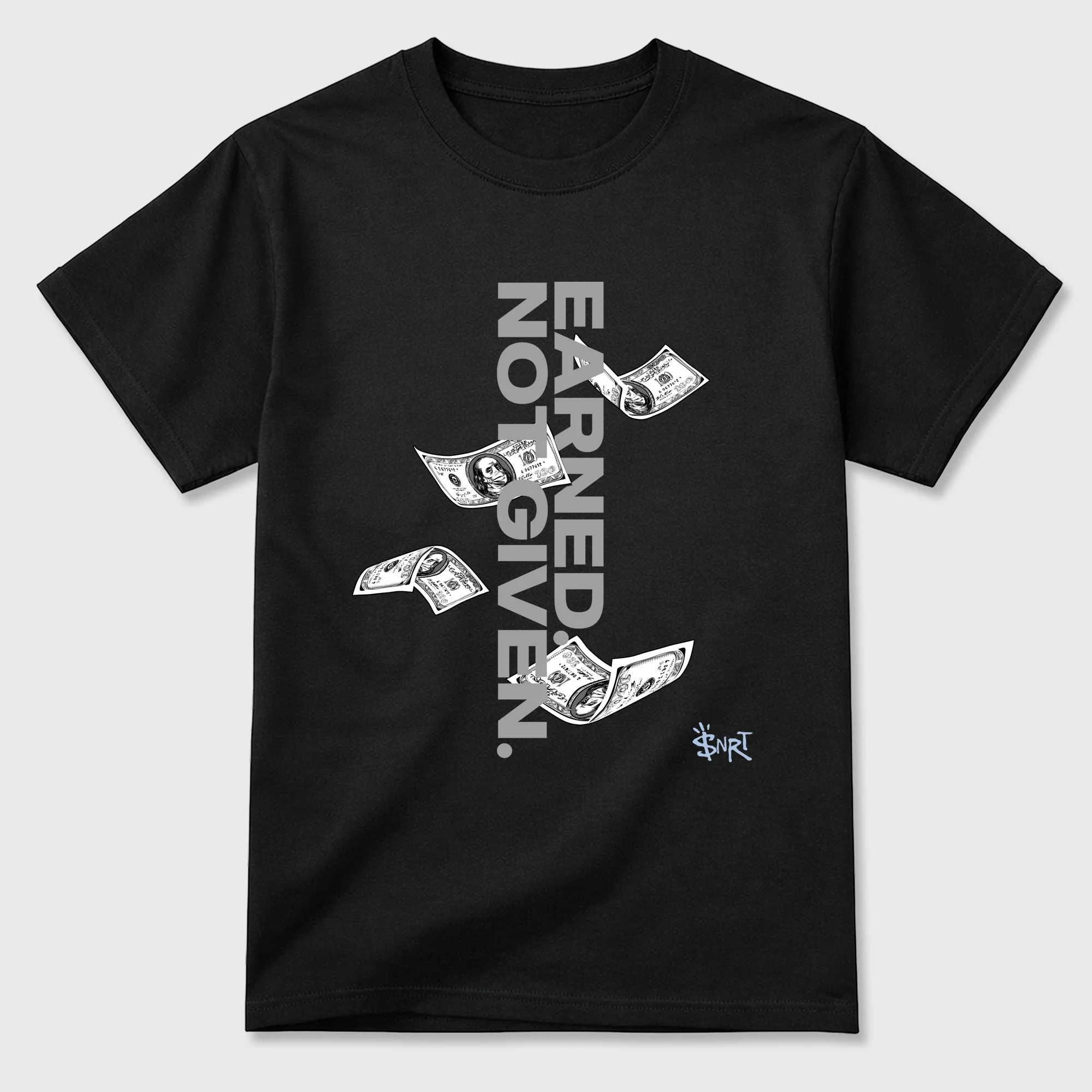 Earned Not Given Sneaker Tees - Air Jordan 5 Wolf Grey
