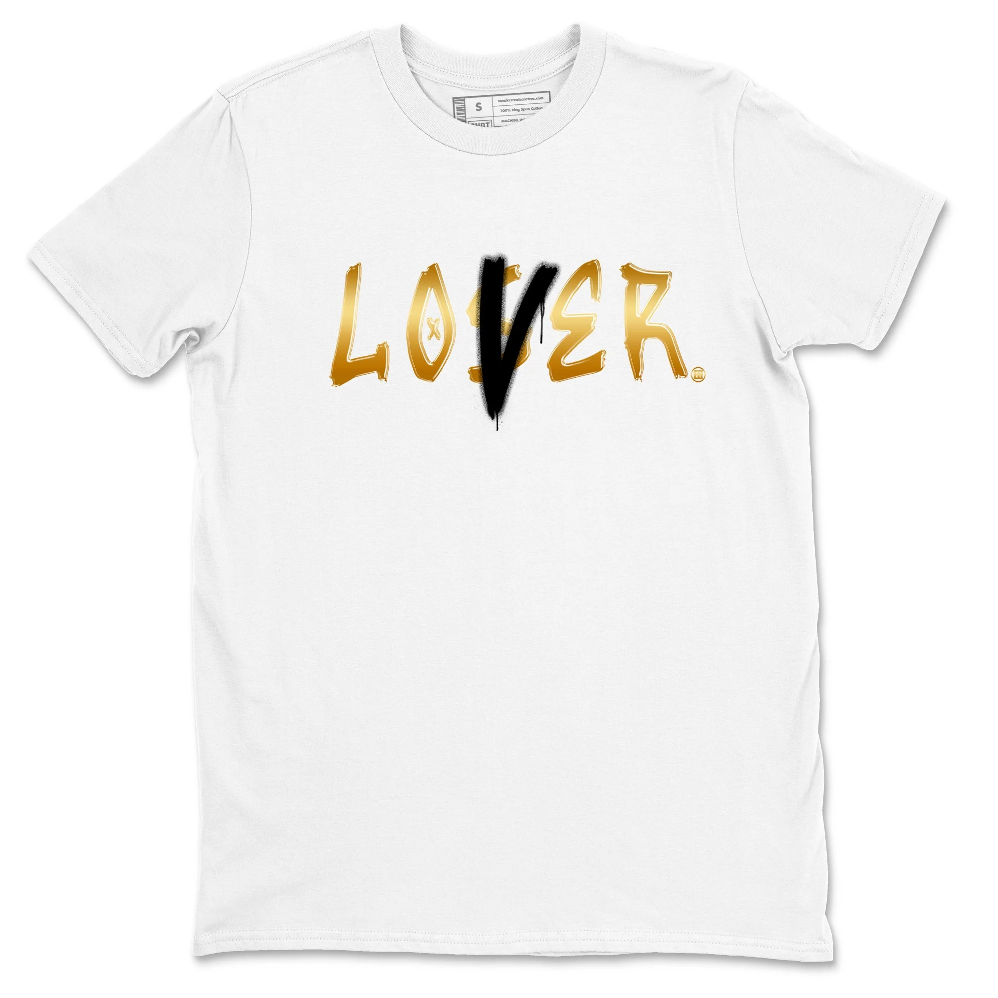 Loser Lover Sneaker Tees - Air Jordan 1 Black Metallic Gold