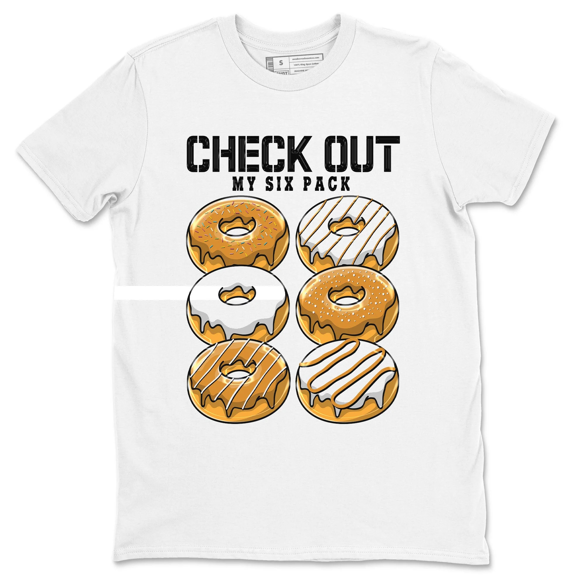 Check Out My Six Pack Sneaker Tees - Dunk Dark Curry