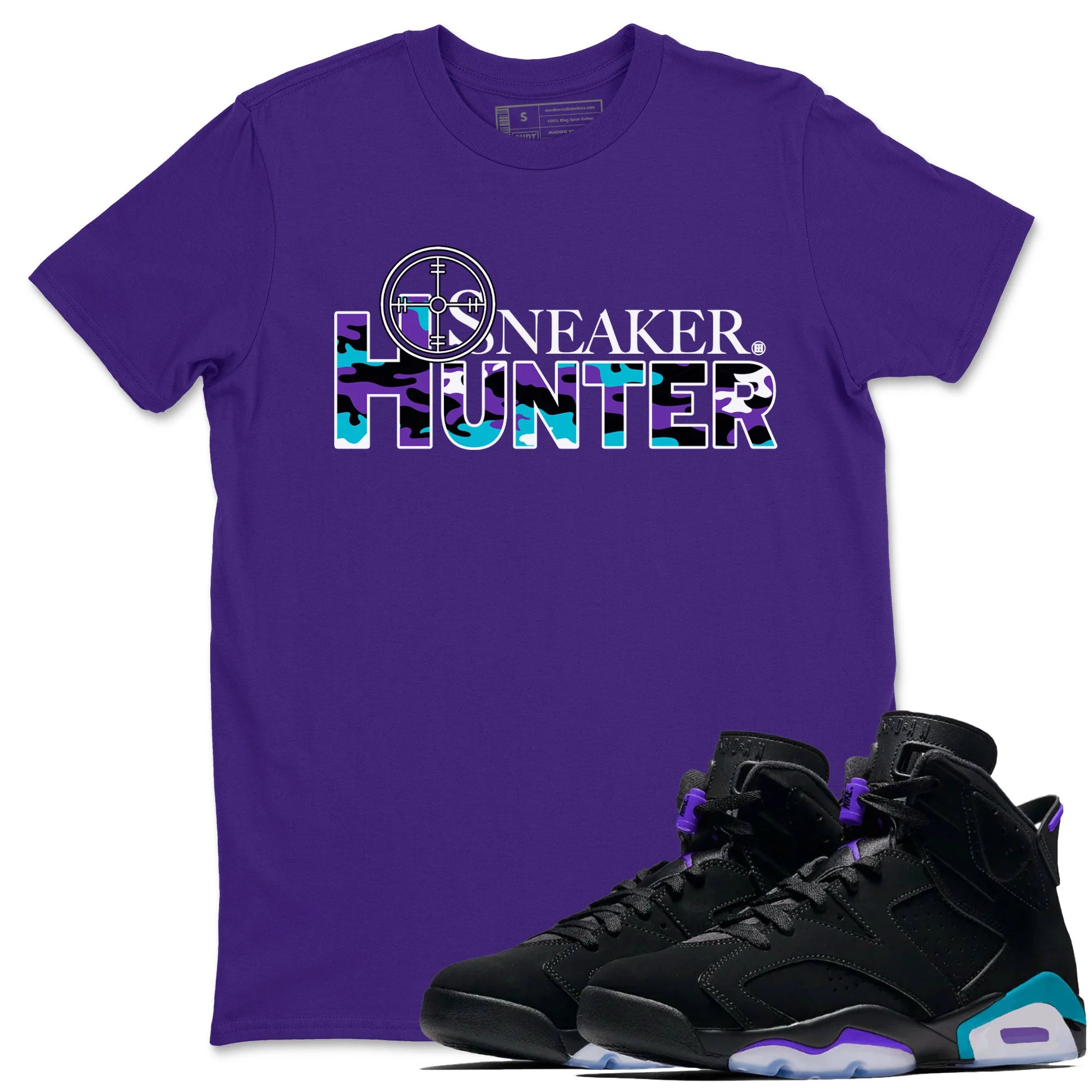 Sneaker Hunter SNRT Sneaker Tee - Air Jordan 6 Aqua
