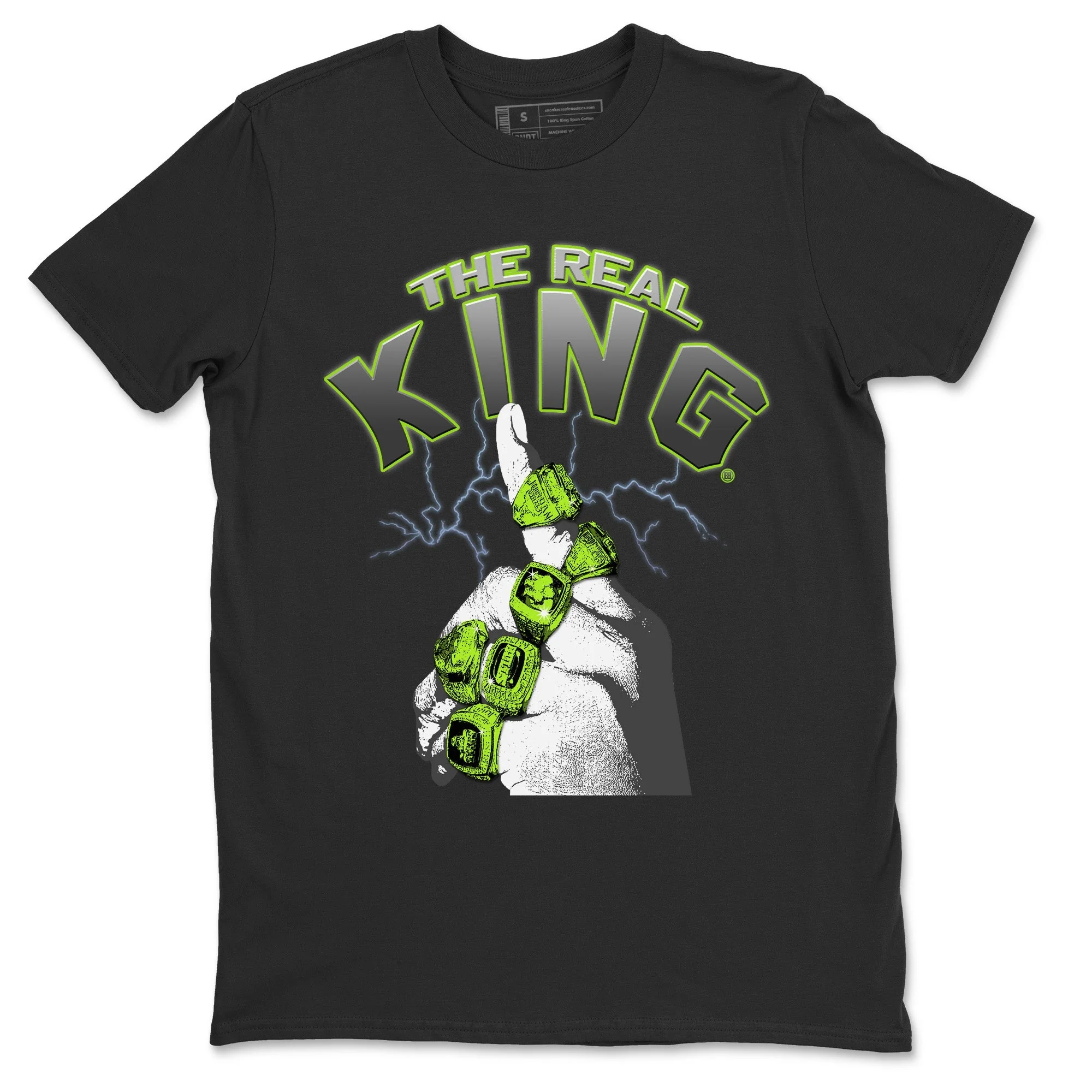 The Real King Unisex Tops - Air Jordan 5 Green Bean