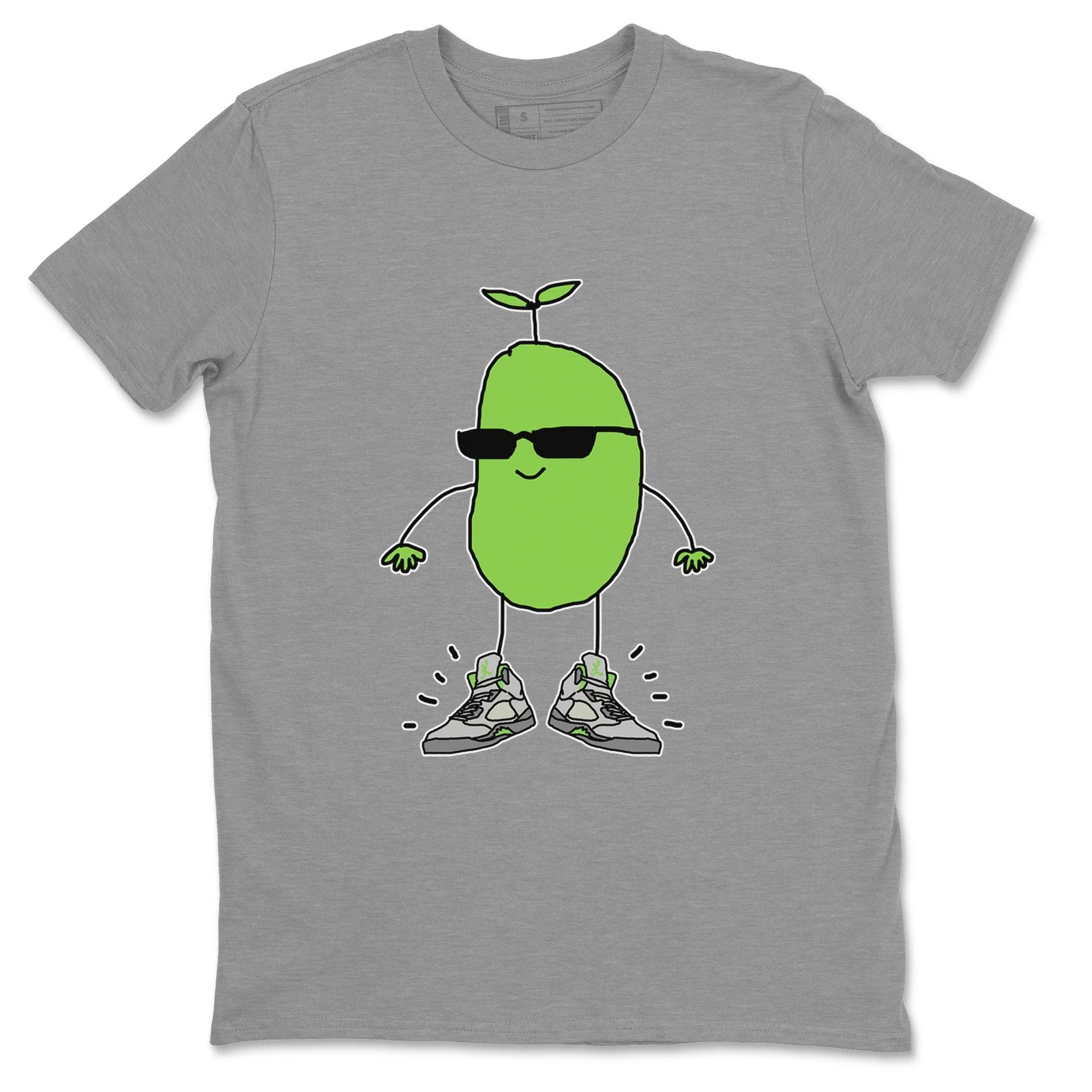 Cool Beans Unisex Tops - Air Jordan 5 Green Bean