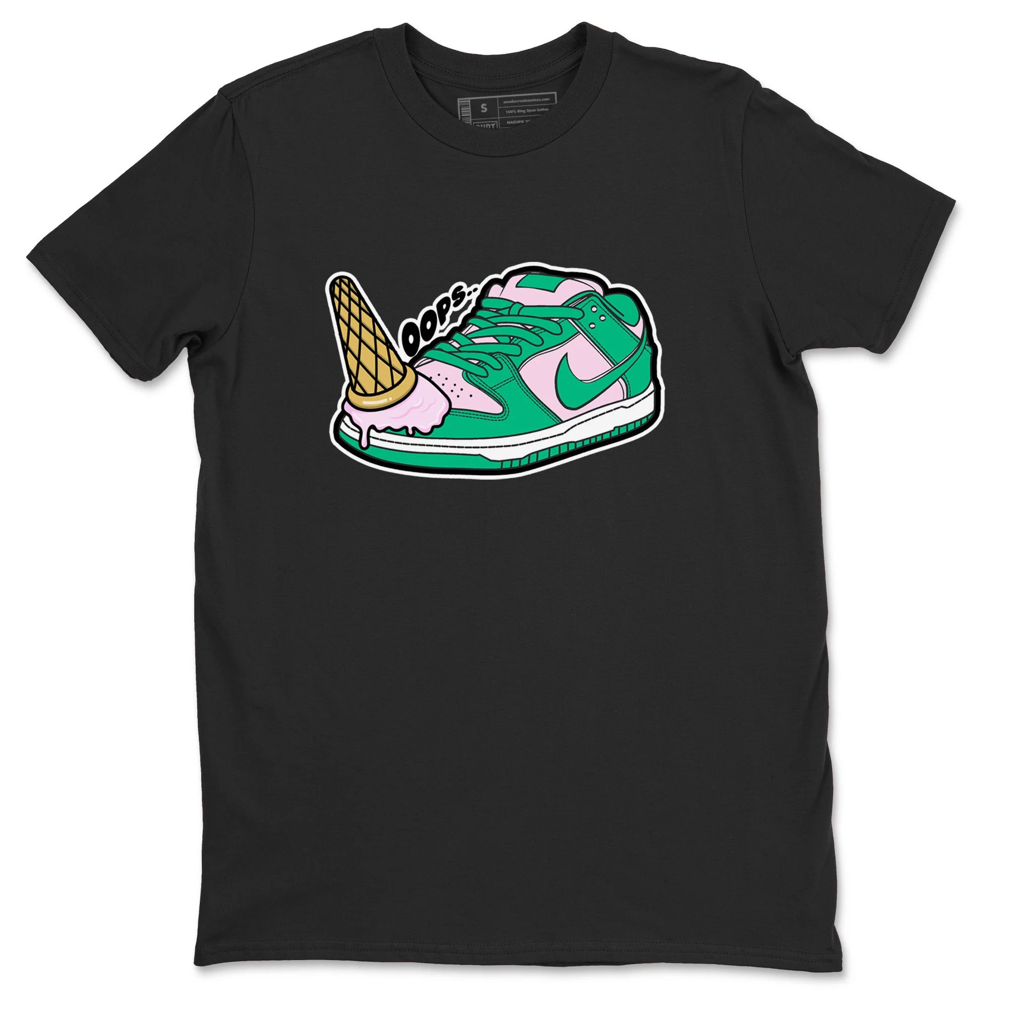 Dropped Ice Cream Sneaker Tees - Dunk Medium Soft Pink Malachite