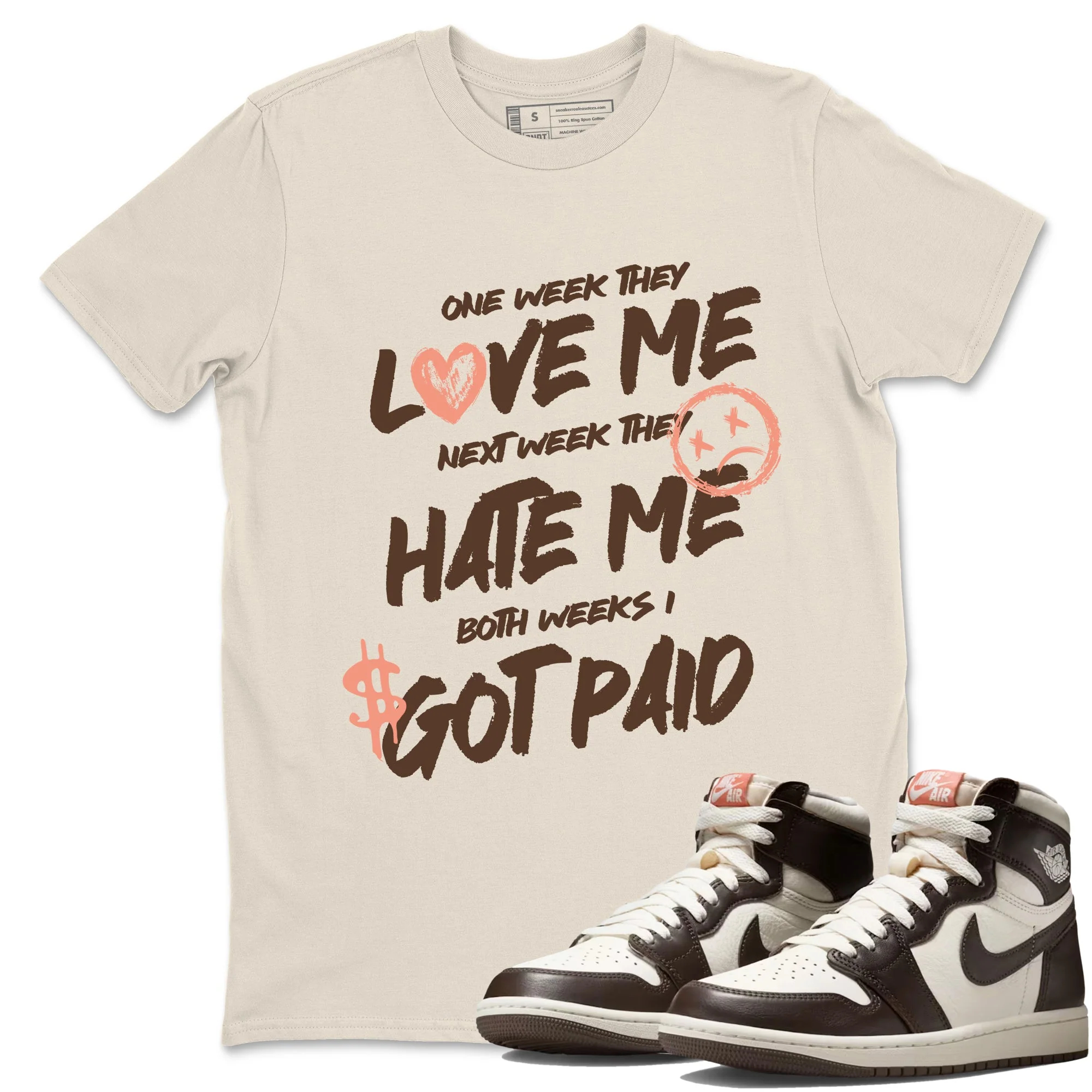 I Got Paid Sneaker Tees - Air Jordan 1 Baroque Brown
