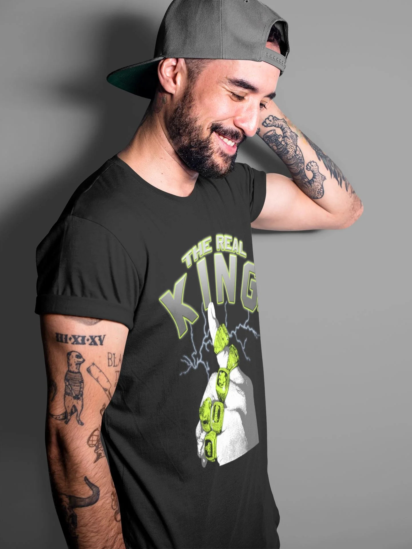 The Real King Unisex Tops - Air Jordan 5 Green Bean