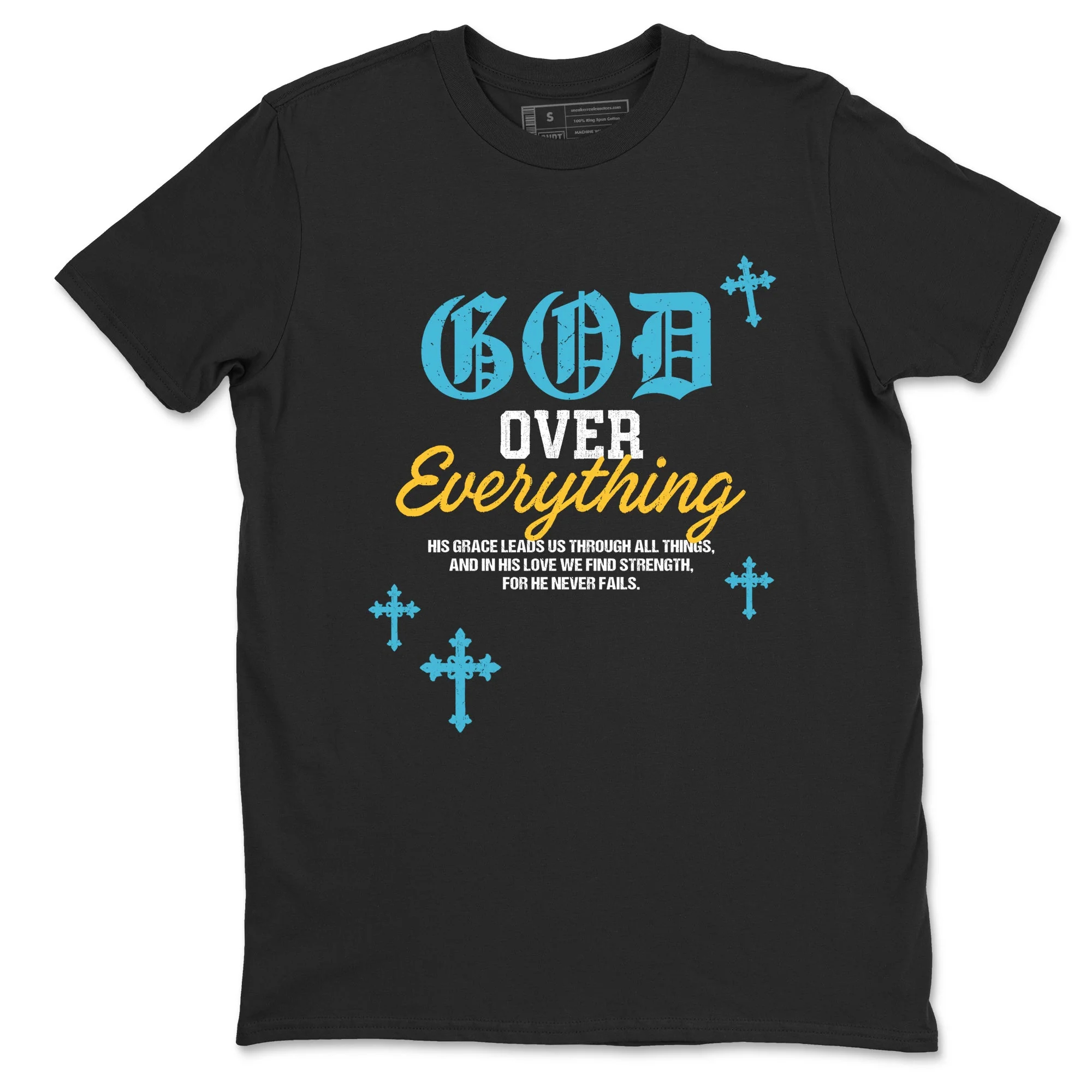 God Over Everything Sneaker Tees - Air Jordan 11 Gamma