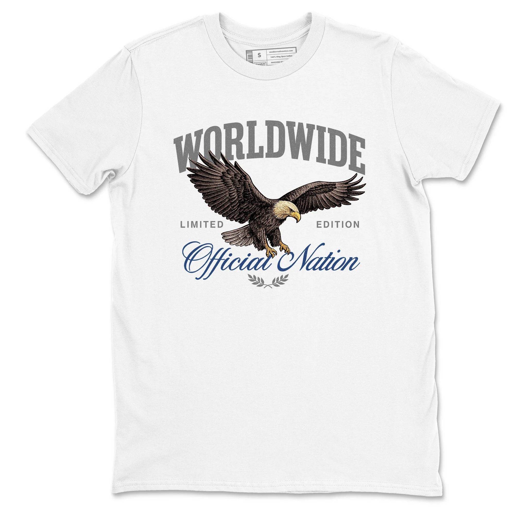 Worldwide Official Nation Sneaker Tees - Air Jordan 9 Flint Grey