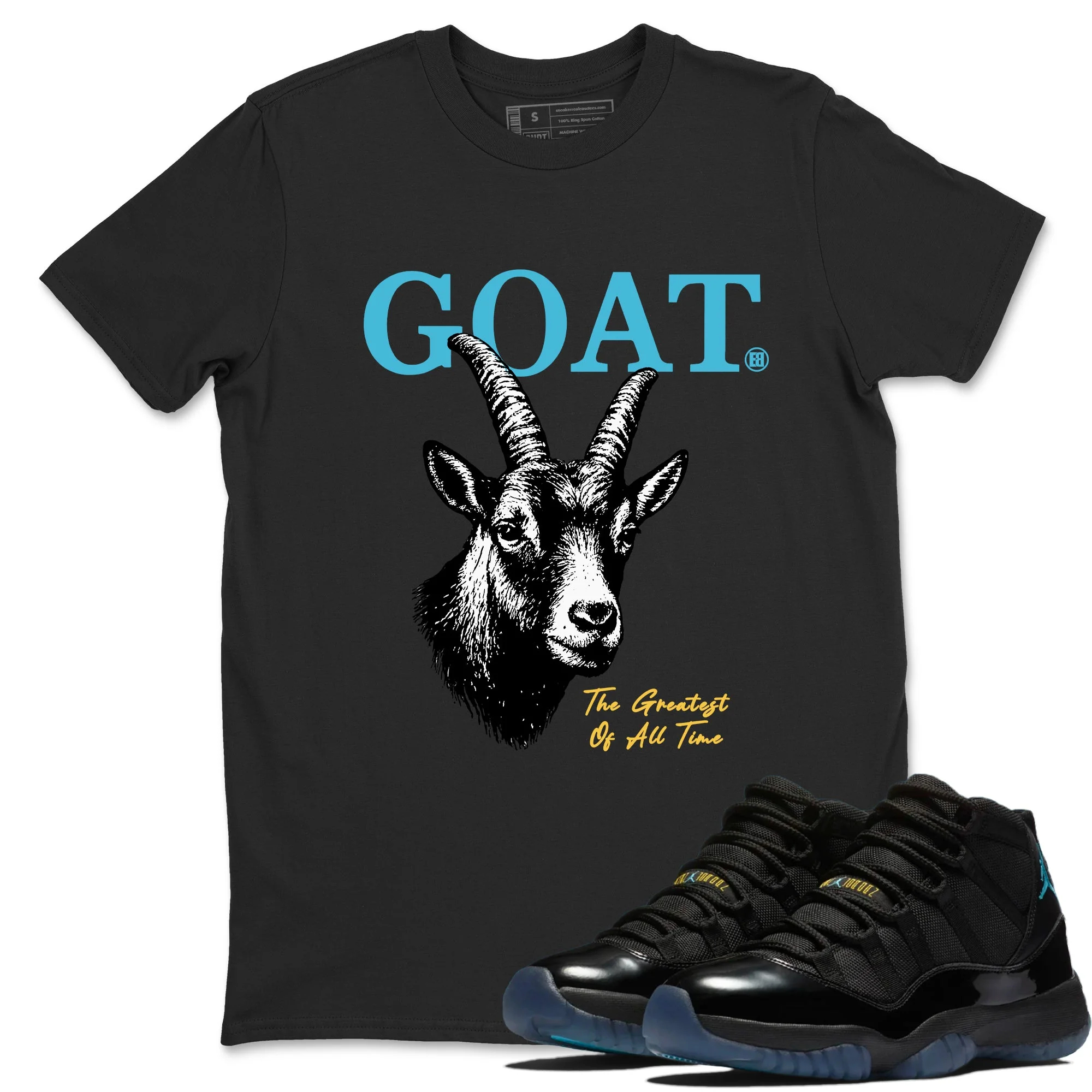 The Greatest Of All Time Sneaker Tees - Air Jordan 11 Gamma