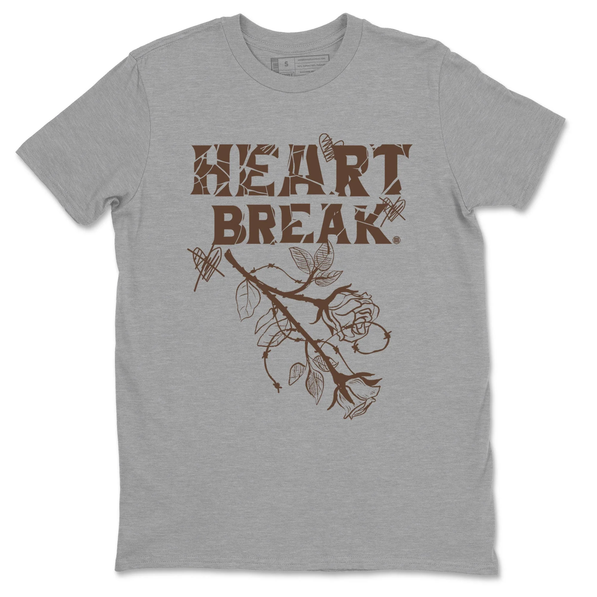 Heart Break Sneaker Tee - Dunk Cacao Wow