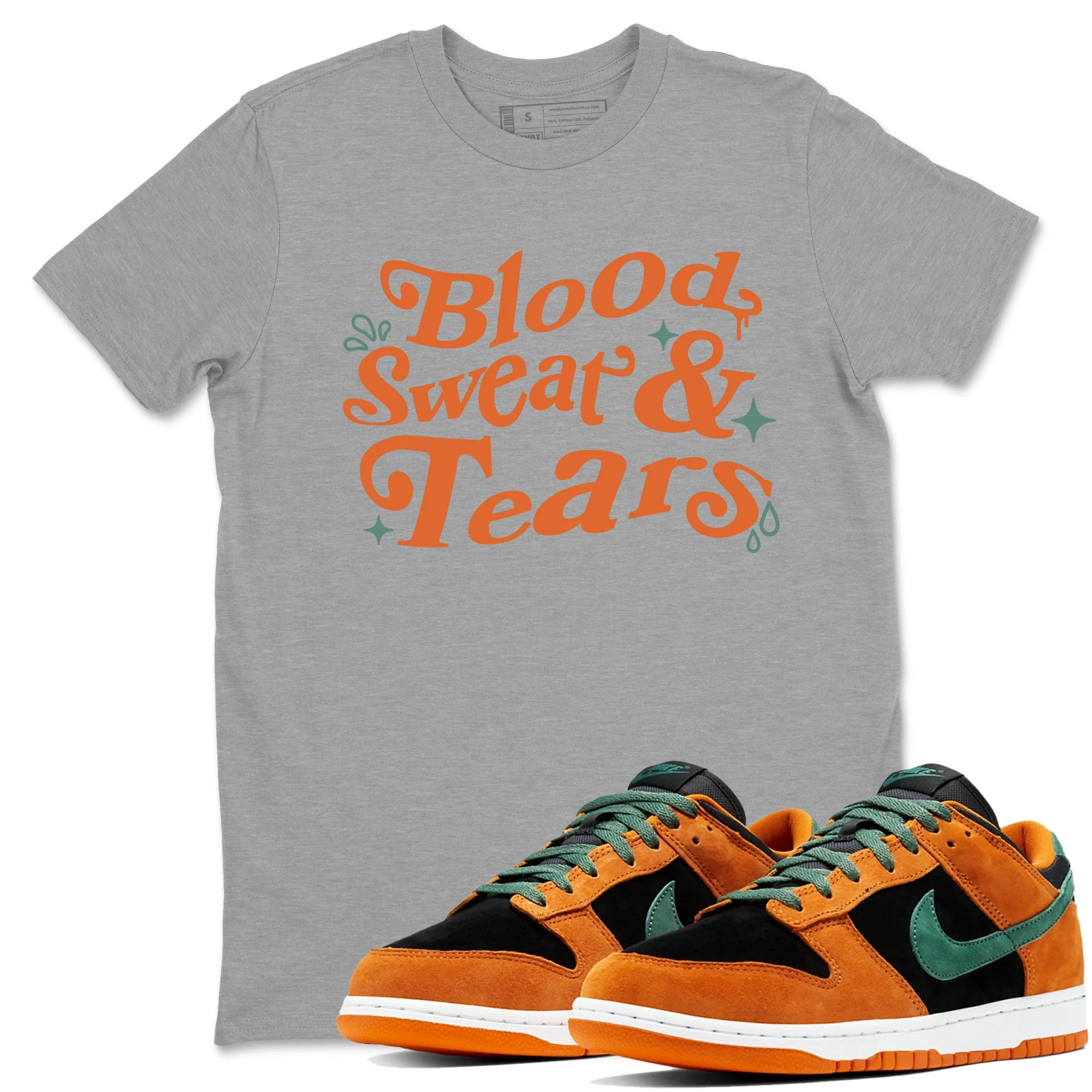 Blood Sweat Tears Sneaker Tees - Dunk Ceramic