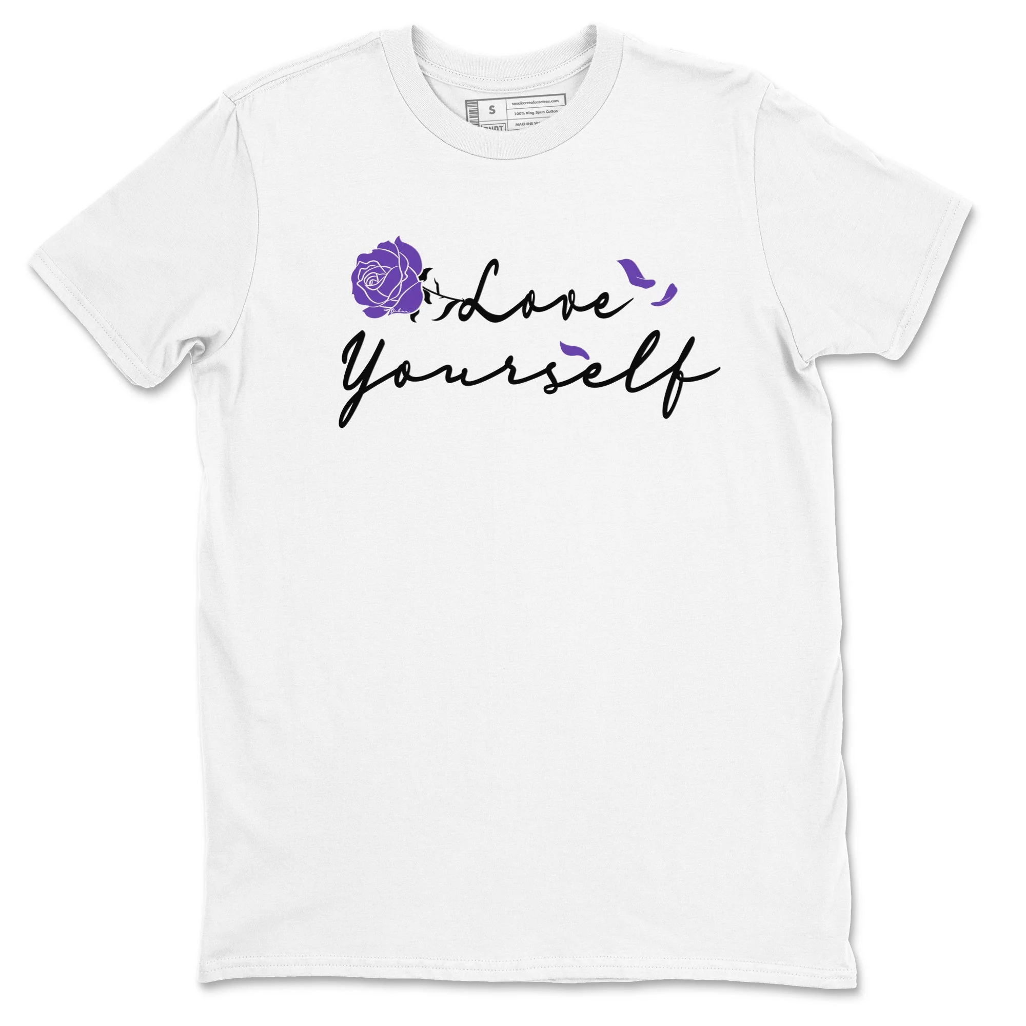 Love Yourself Sneaker Tees - Dunk Low Court Purple
