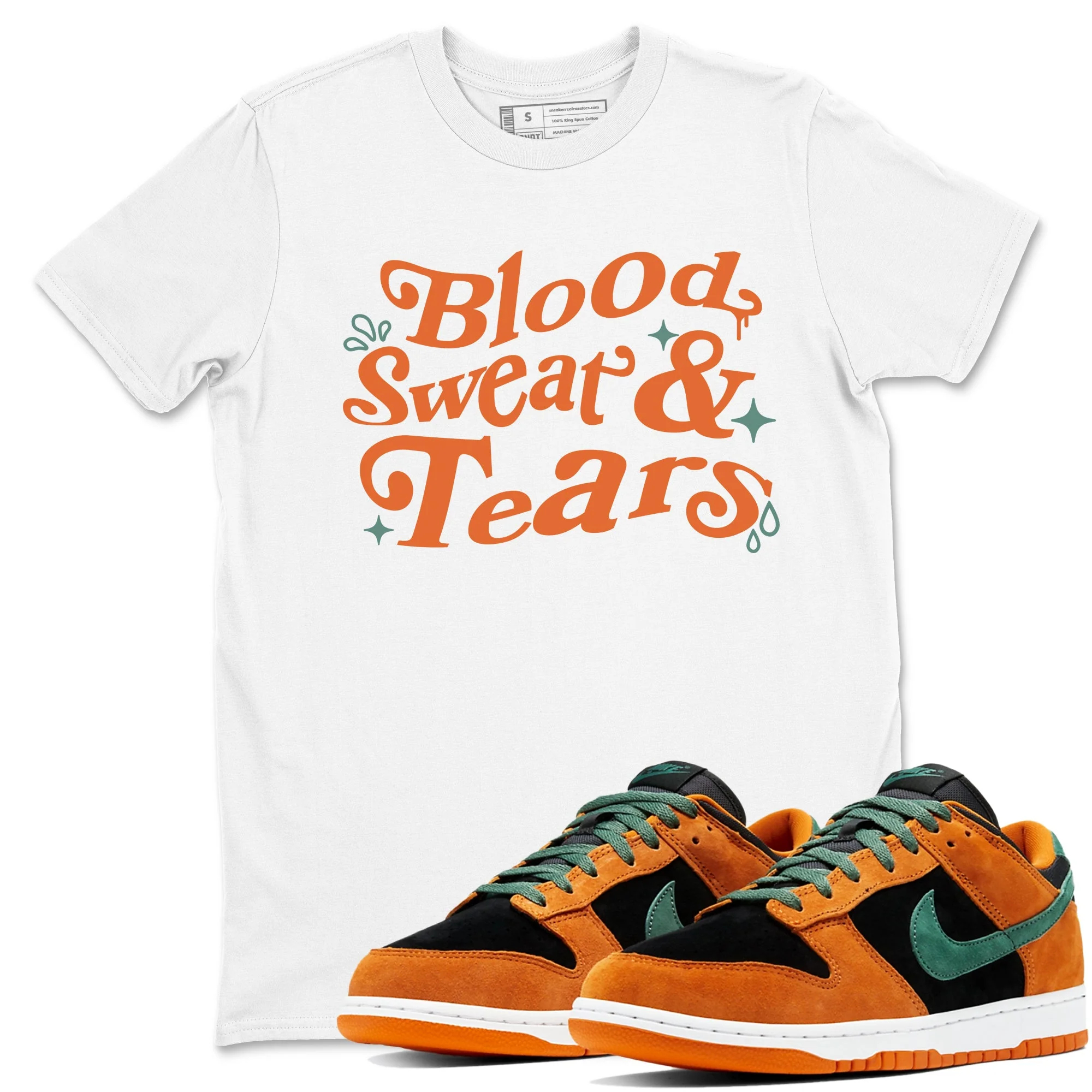 Blood Sweat Tears Sneaker Tees - Dunk Ceramic
