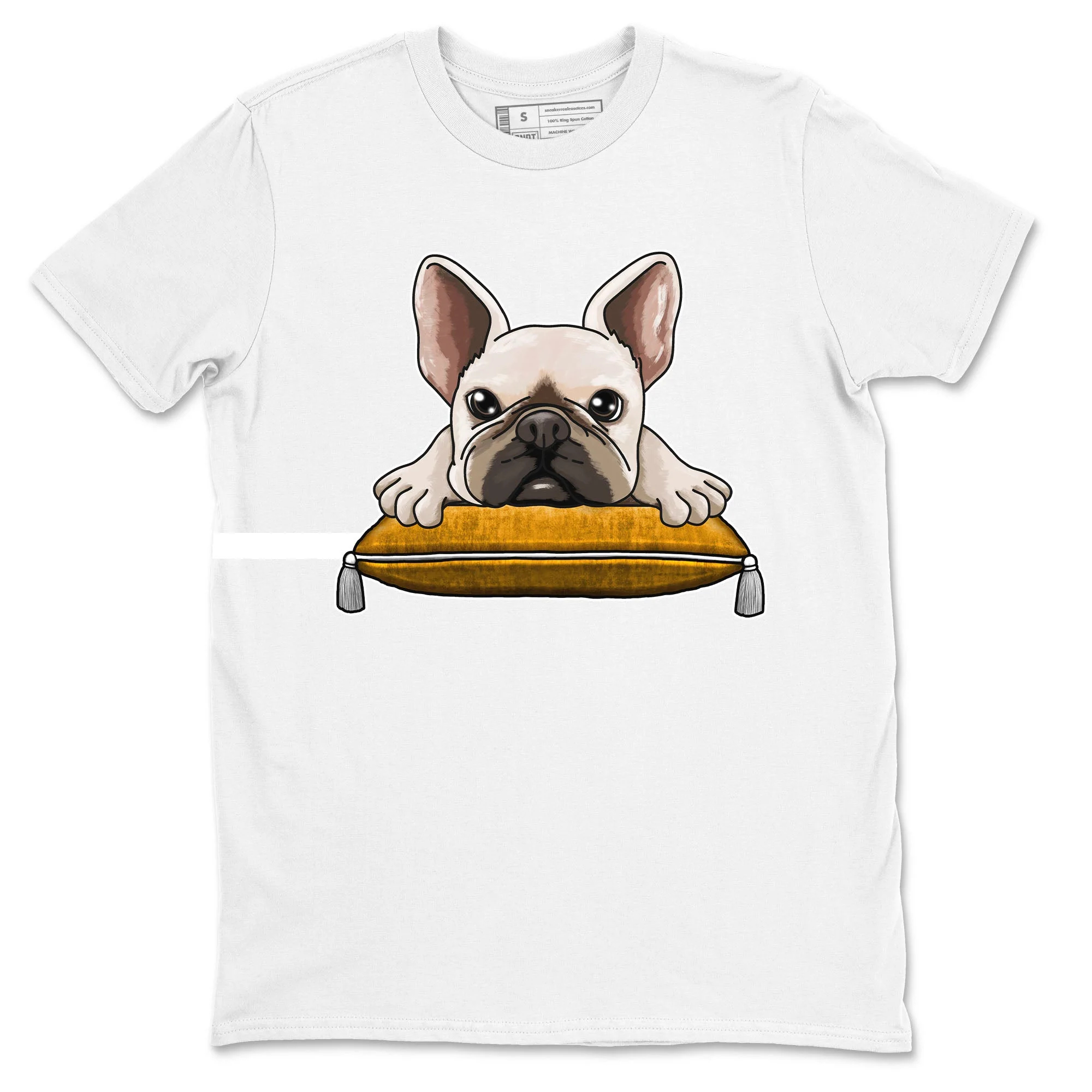 French Bulldog Sneaker Tees - Dunk Dark Curry