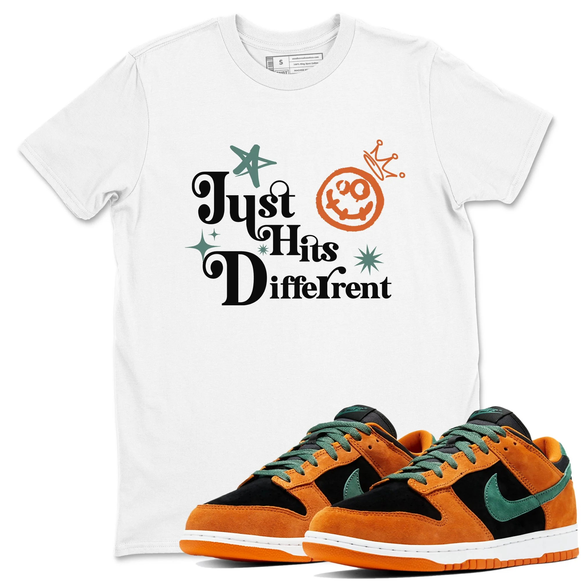 Just Hits Different Sneaker Tees - Dunk Ceramic