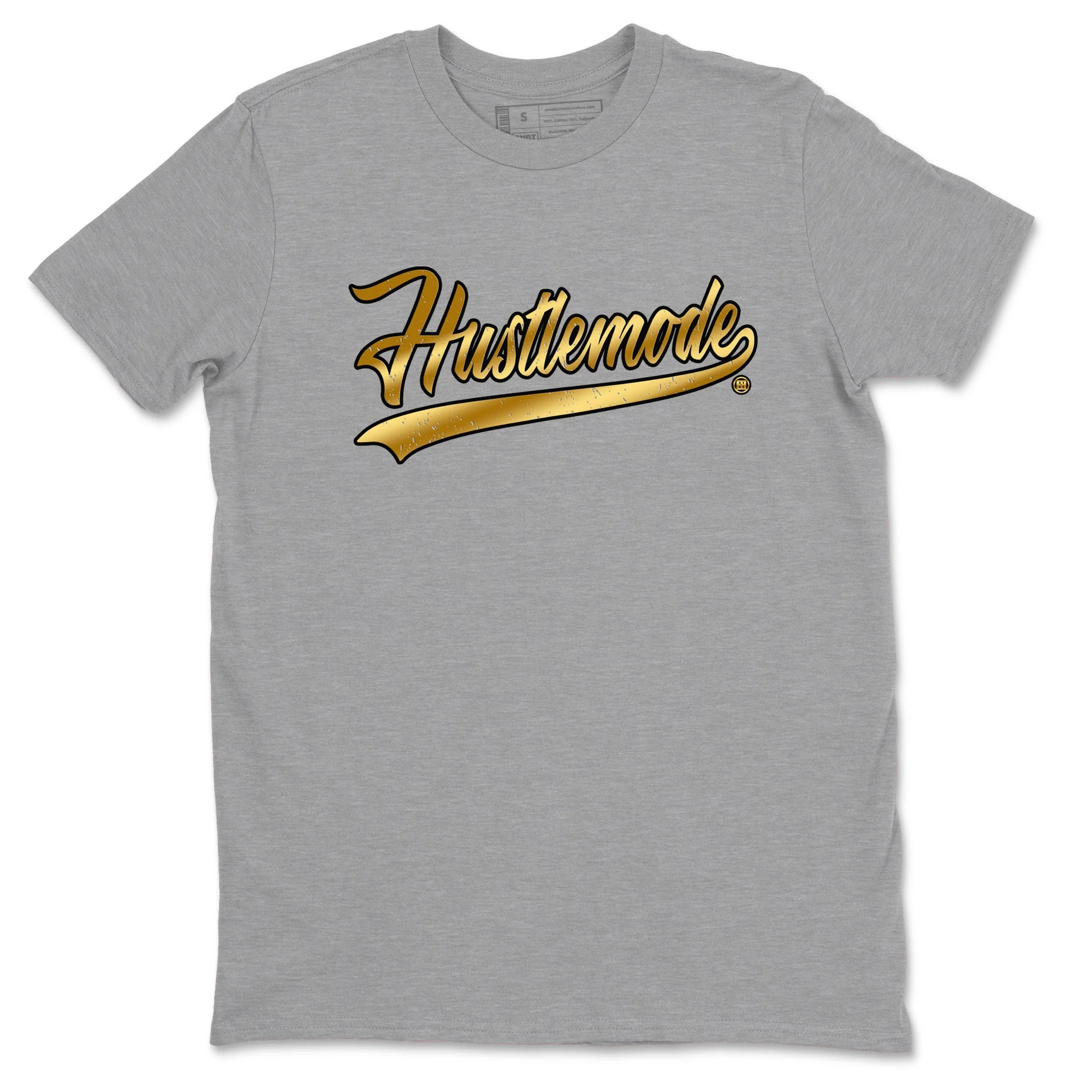 Hustle Mode Sneaker Tees - Air Jordan 1 Black Metallic Gold