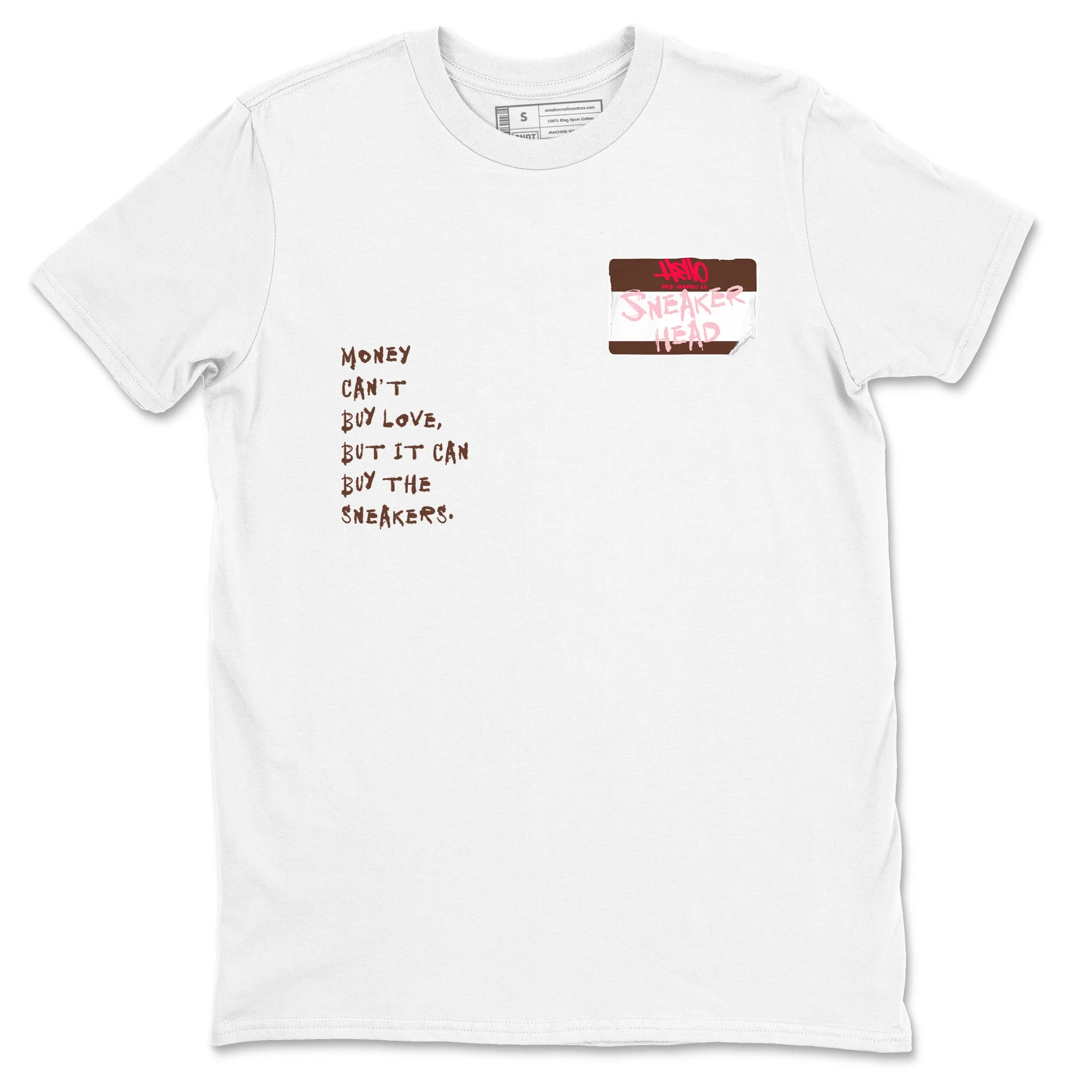 Sneakerhead Badge Sneaker Tees - Dunk Cacao Wow And Pink Foam