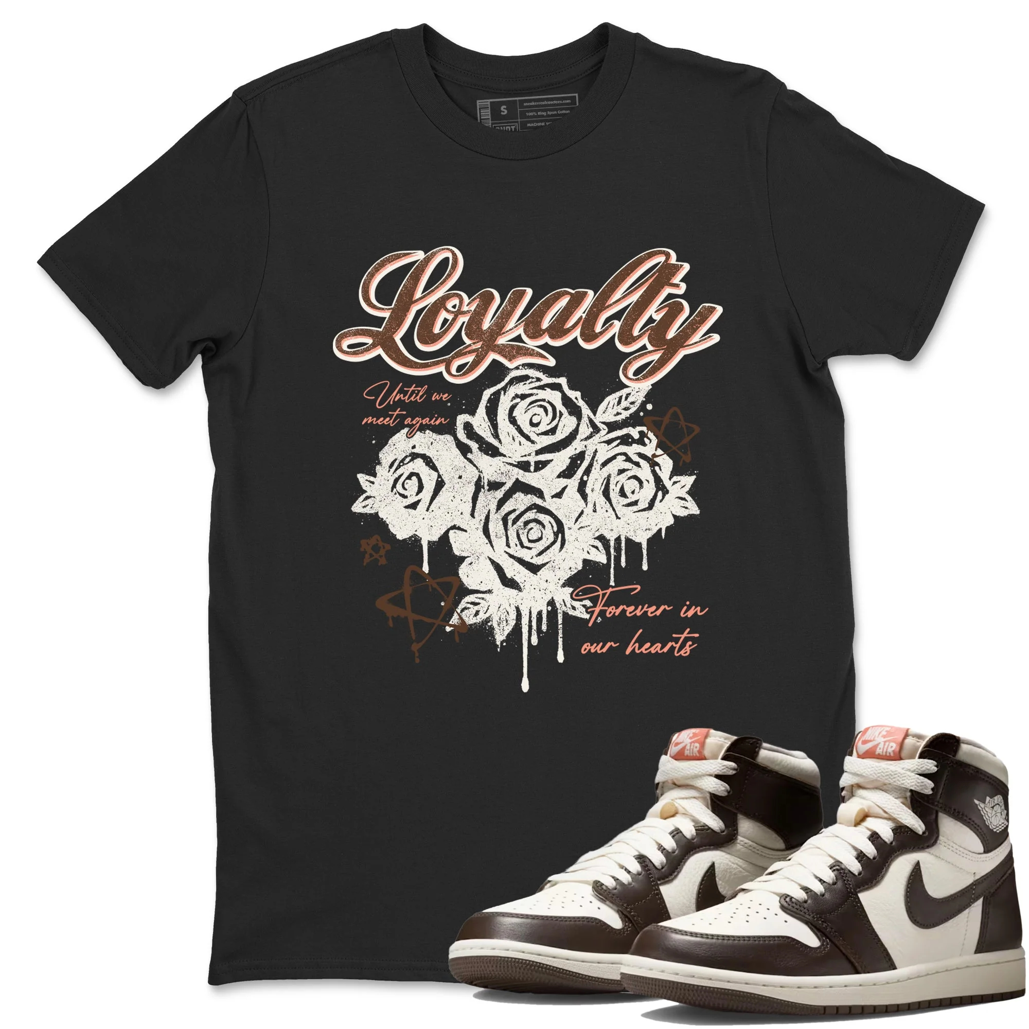 Loyalty Sneaker Tees - Air Jordan 1 Baroque Brown