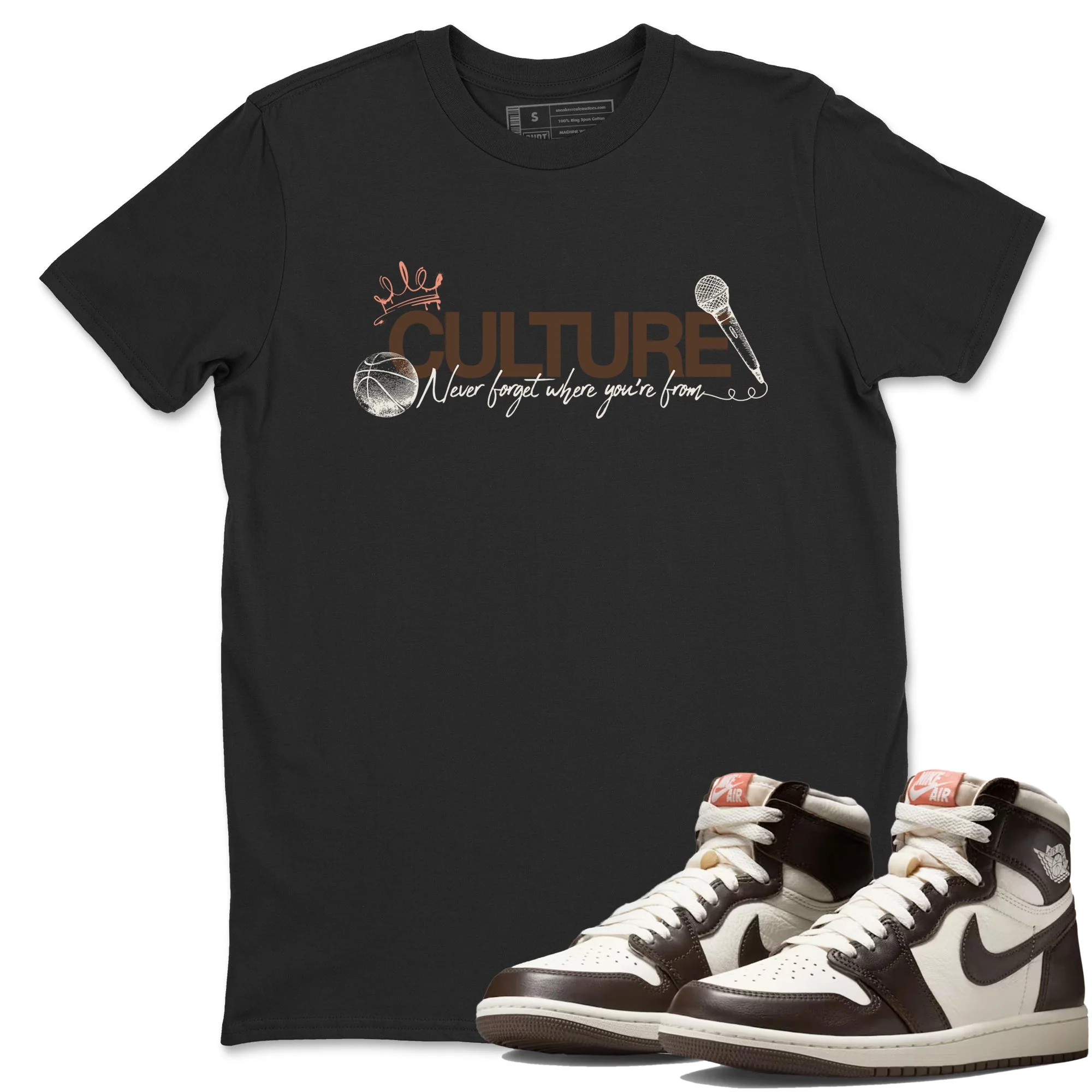 Culture Sneaker Tees - Air Jordan 1 Baroque Brown