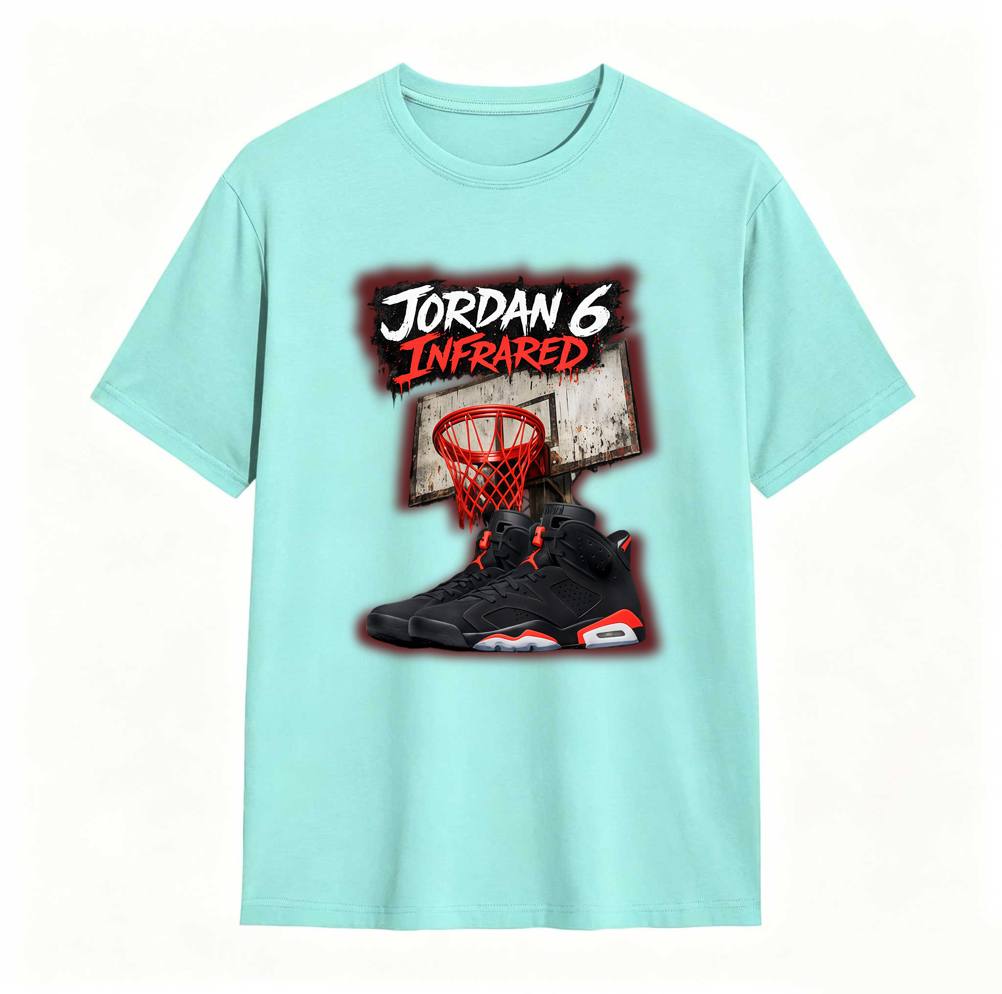 Shirt To Match Jordan Reverse Infrared 6-The 6's Unisex Match Tees Black