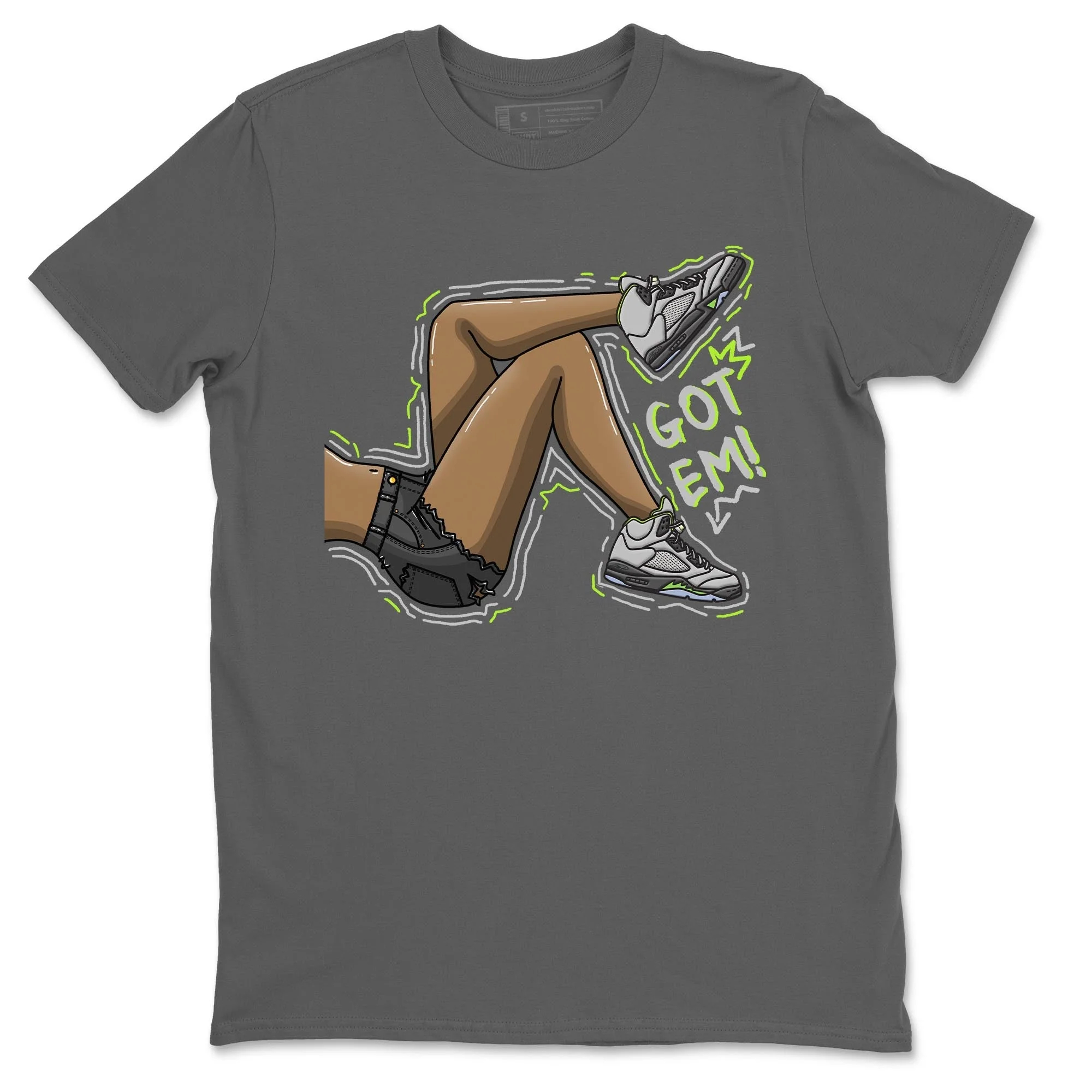 Got Em Legs Unisex Tops - Air Jordan 5 Green Bean