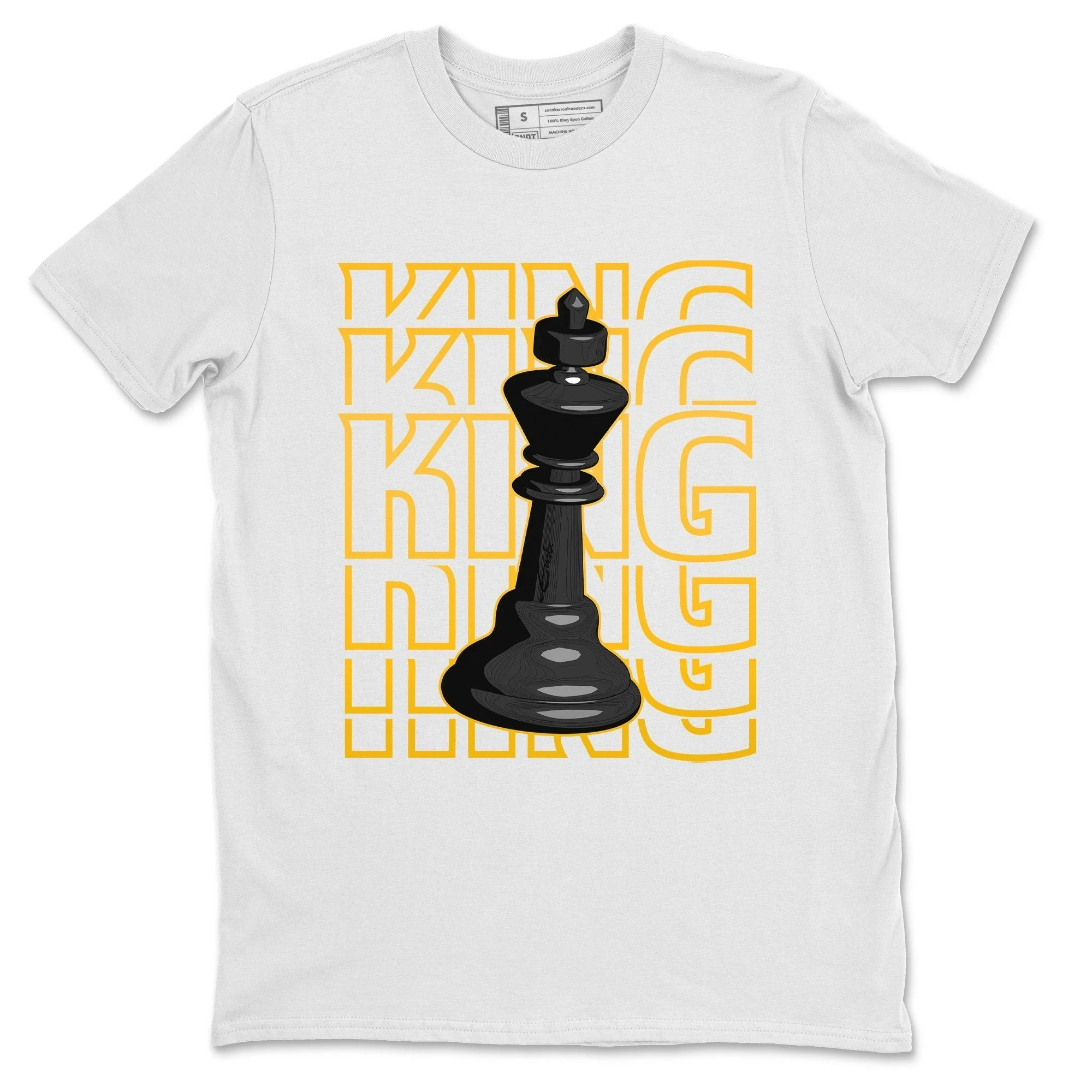 King Unisex Tops - Dunk Championship Goldenrod