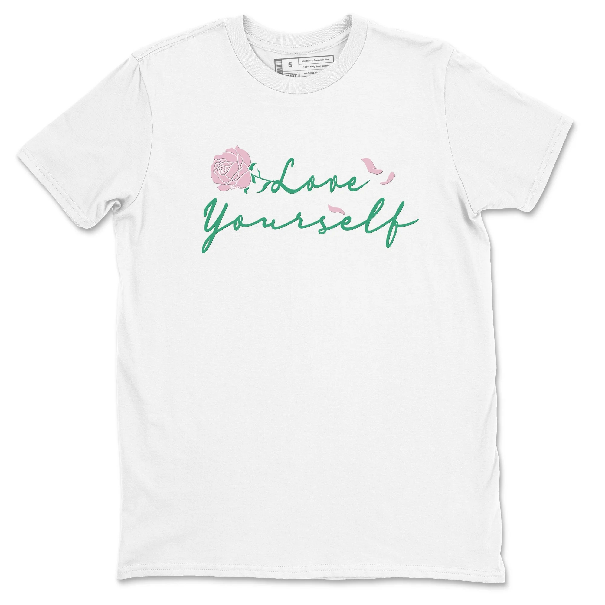 Love Yourself Sneaker Tees - Dunk Medium Soft Pink Malachite