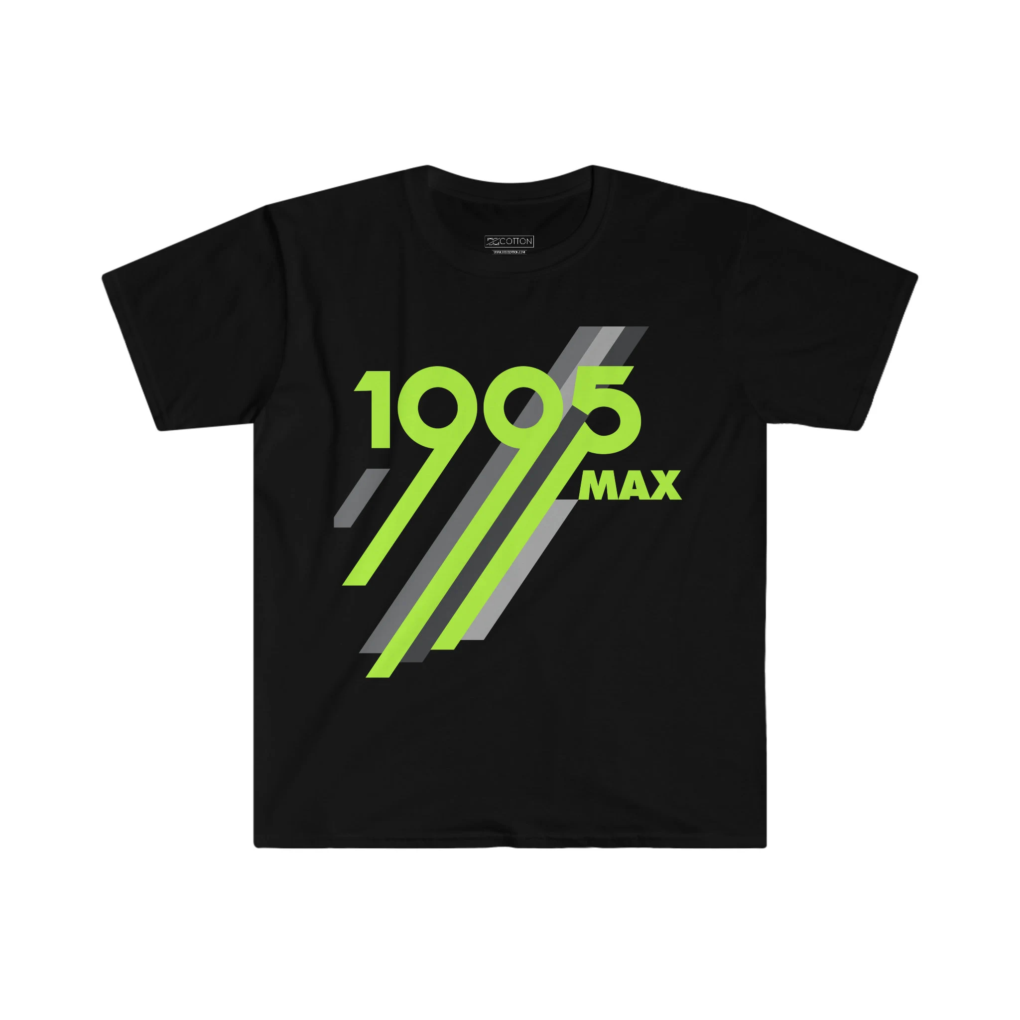 Air Max Black Neon Green Sneaker Shoe Match T-shirt Shirt Summer Jersey Short Sleeve Tee Unisex Softstyle T-Shirt