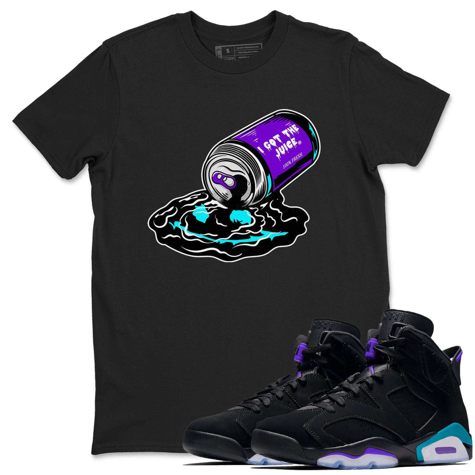 I Got The Juice Sneaker Tee - Air Jordan 6 Aqua