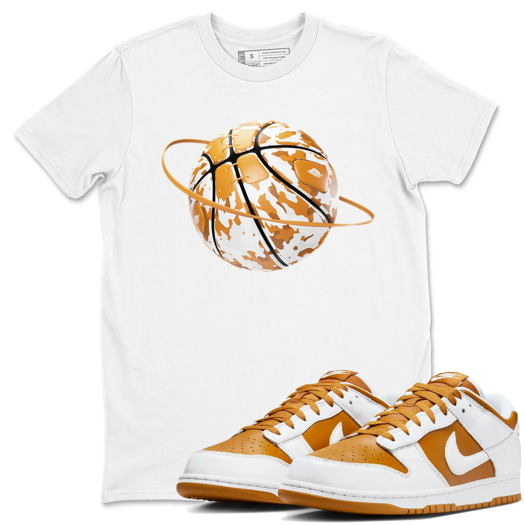 Camo Basketball Planet Sneaker Tees - Dunk Dark Curry