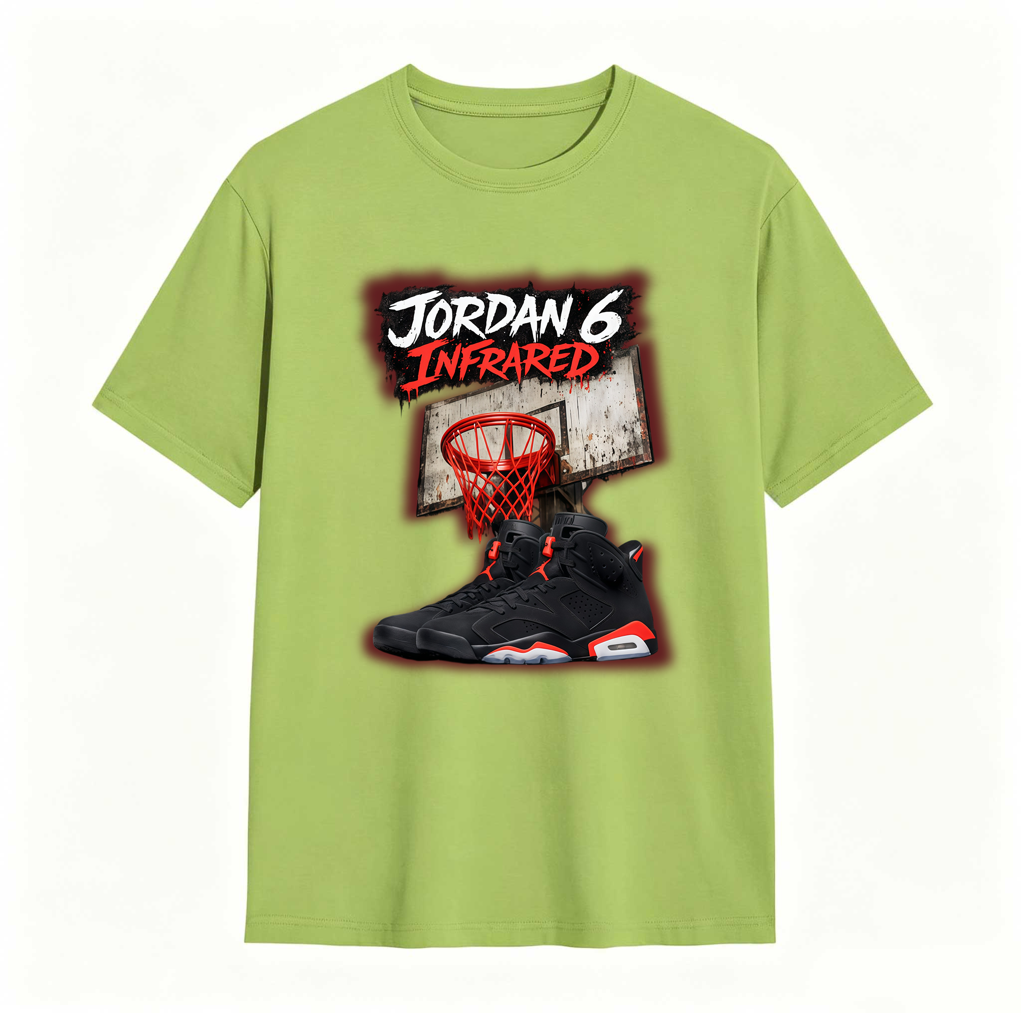 Shirt To Match Jordan Reverse Infrared 6-The 6's Unisex Match Tees Black