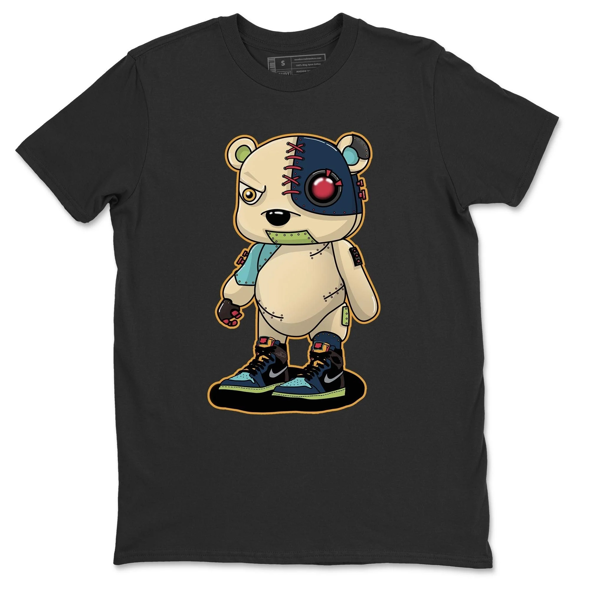 Cyborg Bear Unisex Tops - Air Jordan 1 Bio Hack