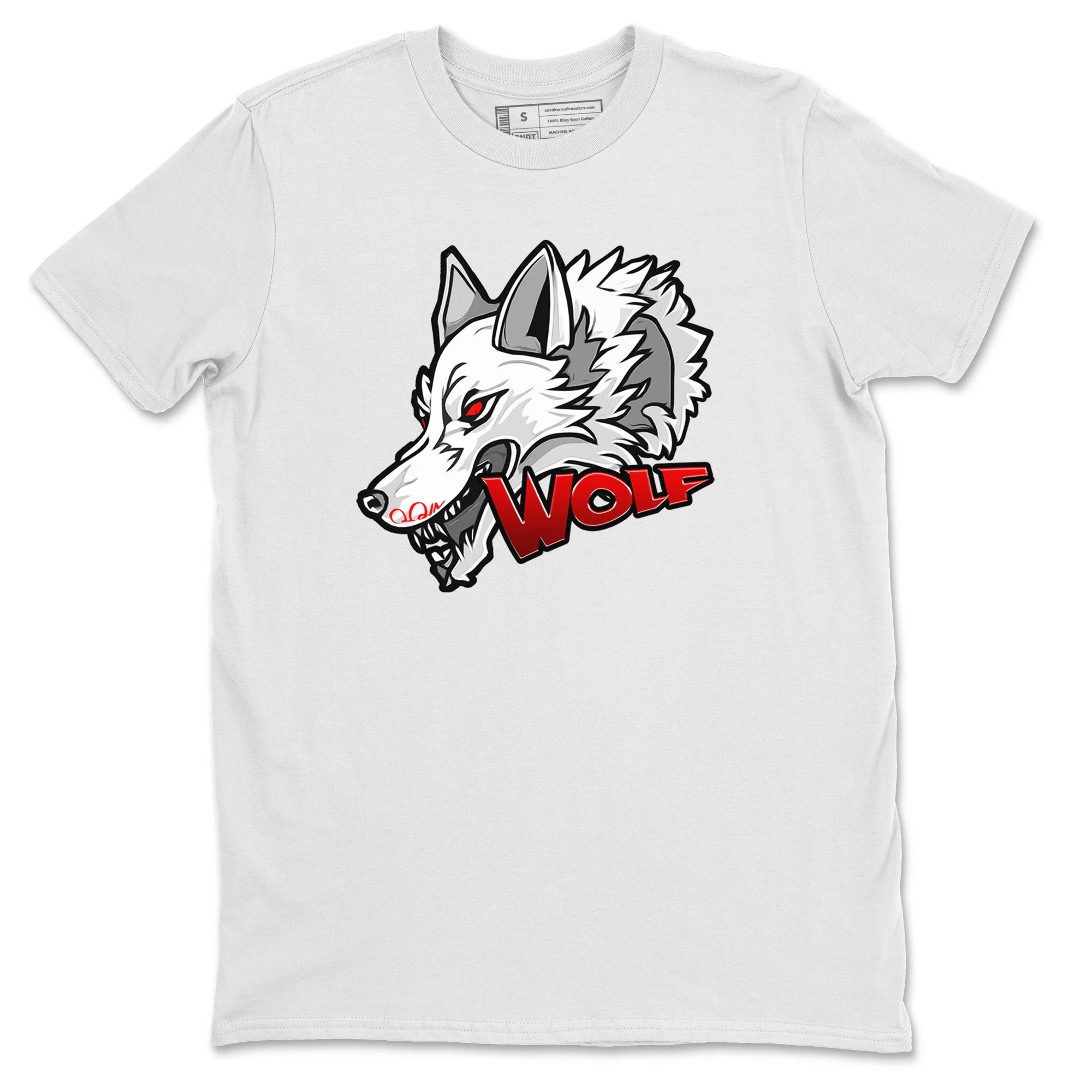 Wolf Head Unisex Tops - Air Jordan 13 Wolf Grey