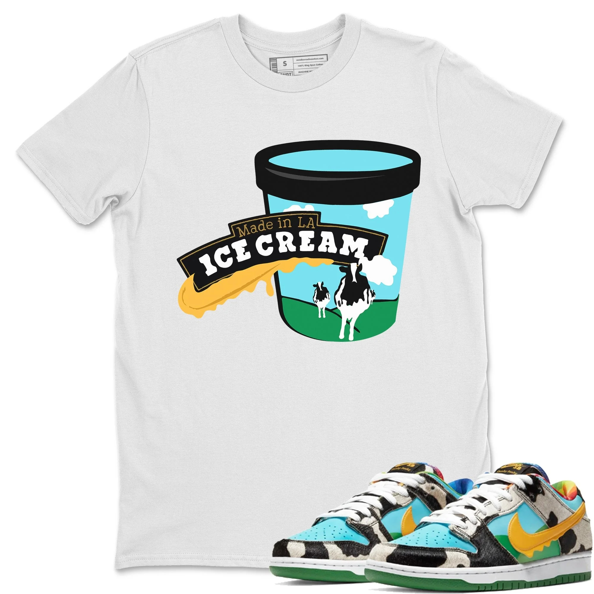 B&J Ice Cream Unisex Tops - Dunk Chunky Dunky
