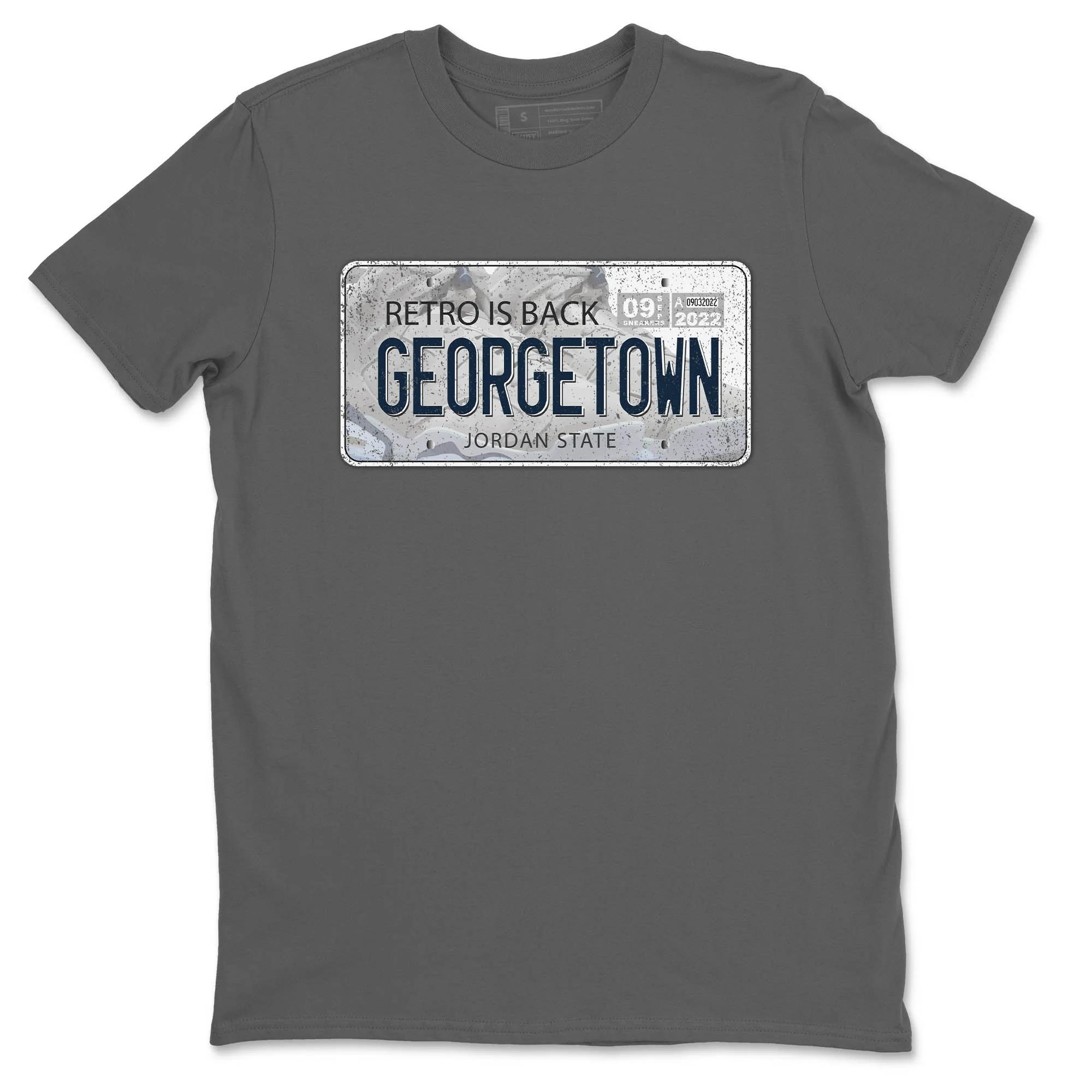 Jordan Plate Unisex Tops - Air Jordan 6 Georgetown