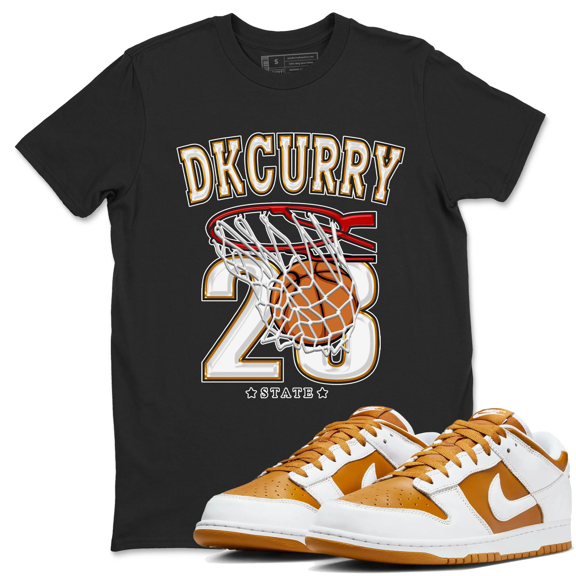 Basketball Sneaker Tees - Dunk Dark Curry