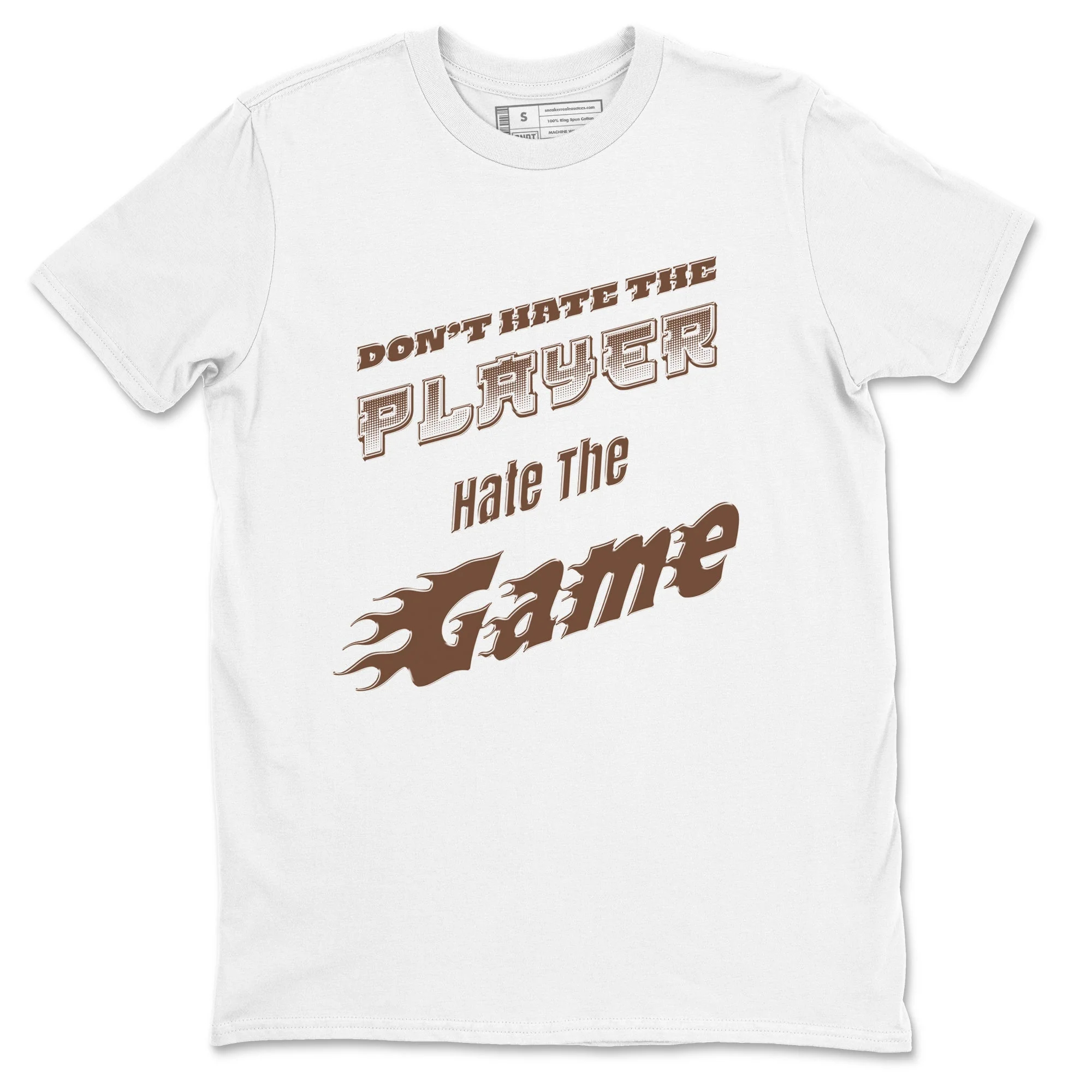 Don't Hate The Player Sneaker Tee - Dunk Cacao Wow