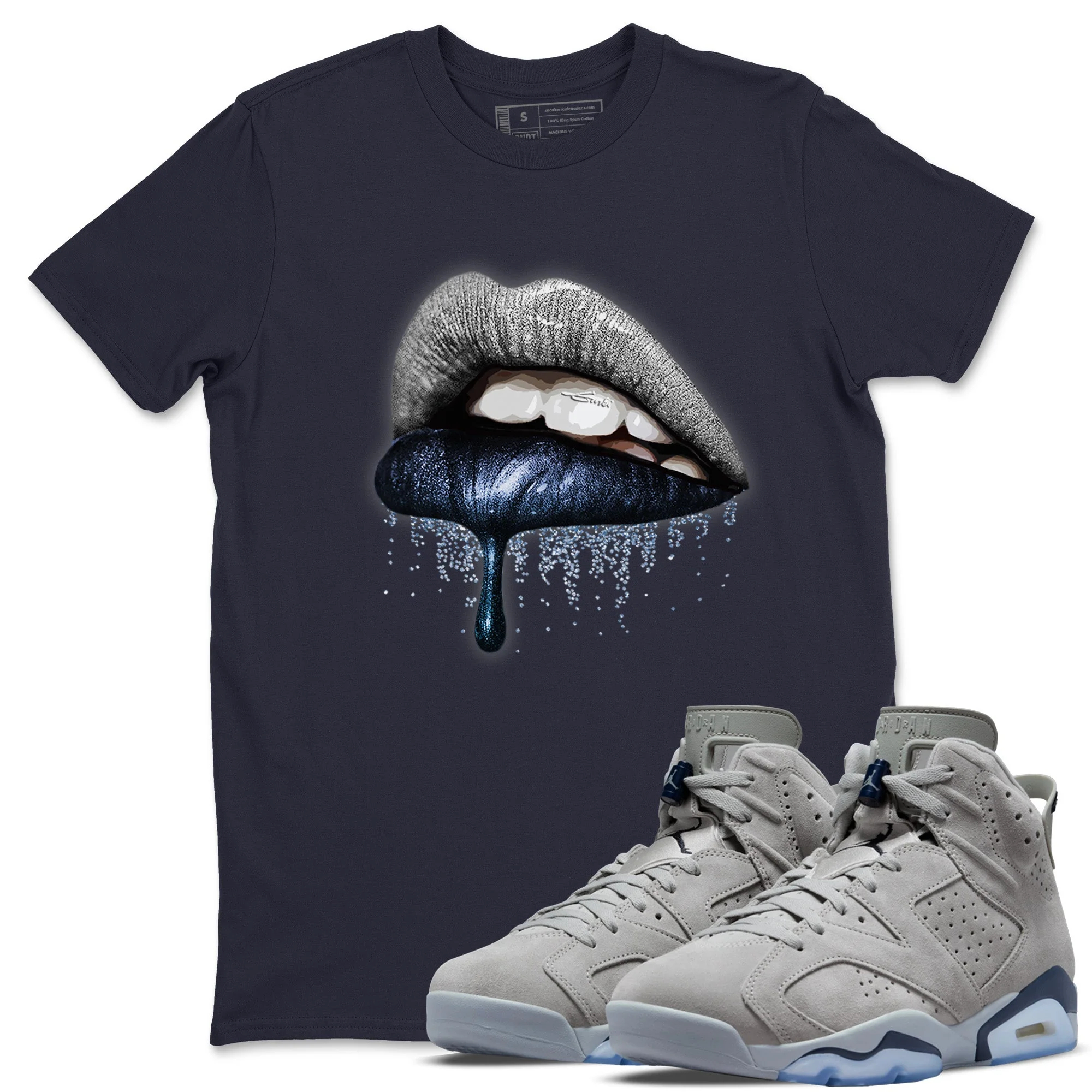 Dripping Lips Unisex Tops - Air Jordan 6 Georgetown