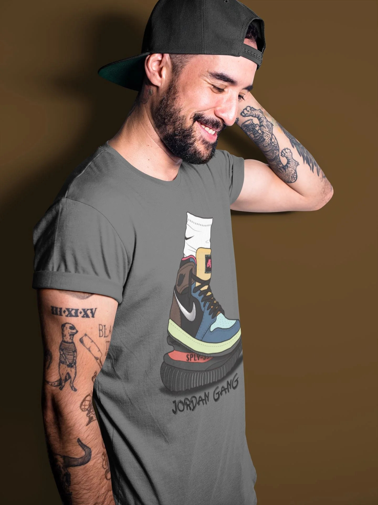 Air Jordan Gang Unisex Tops - Air Jordan 1 Bio Hack