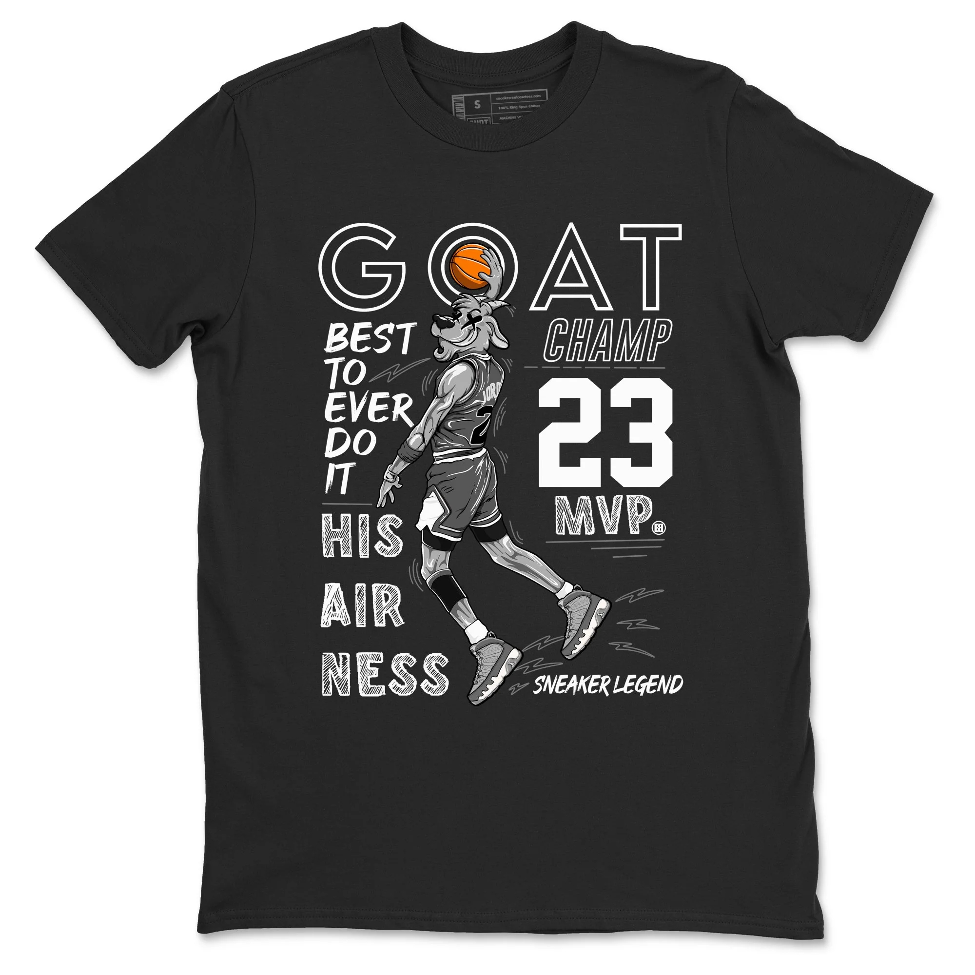 MVP Goat Sneaker Tees - Air Jordan 9 Cool Grey